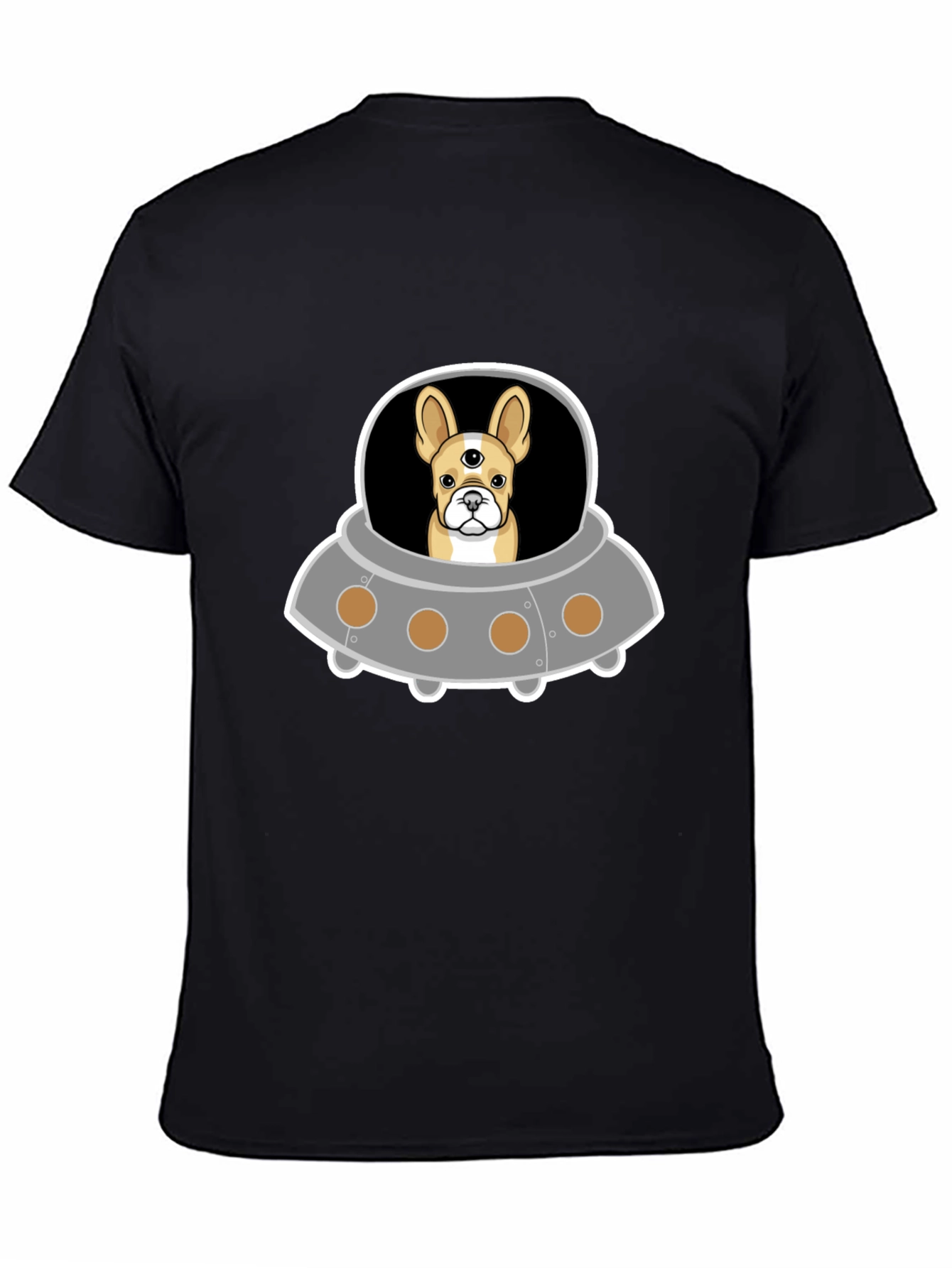 UFO Dog T-Shirt - Alien French Bulldog Tee