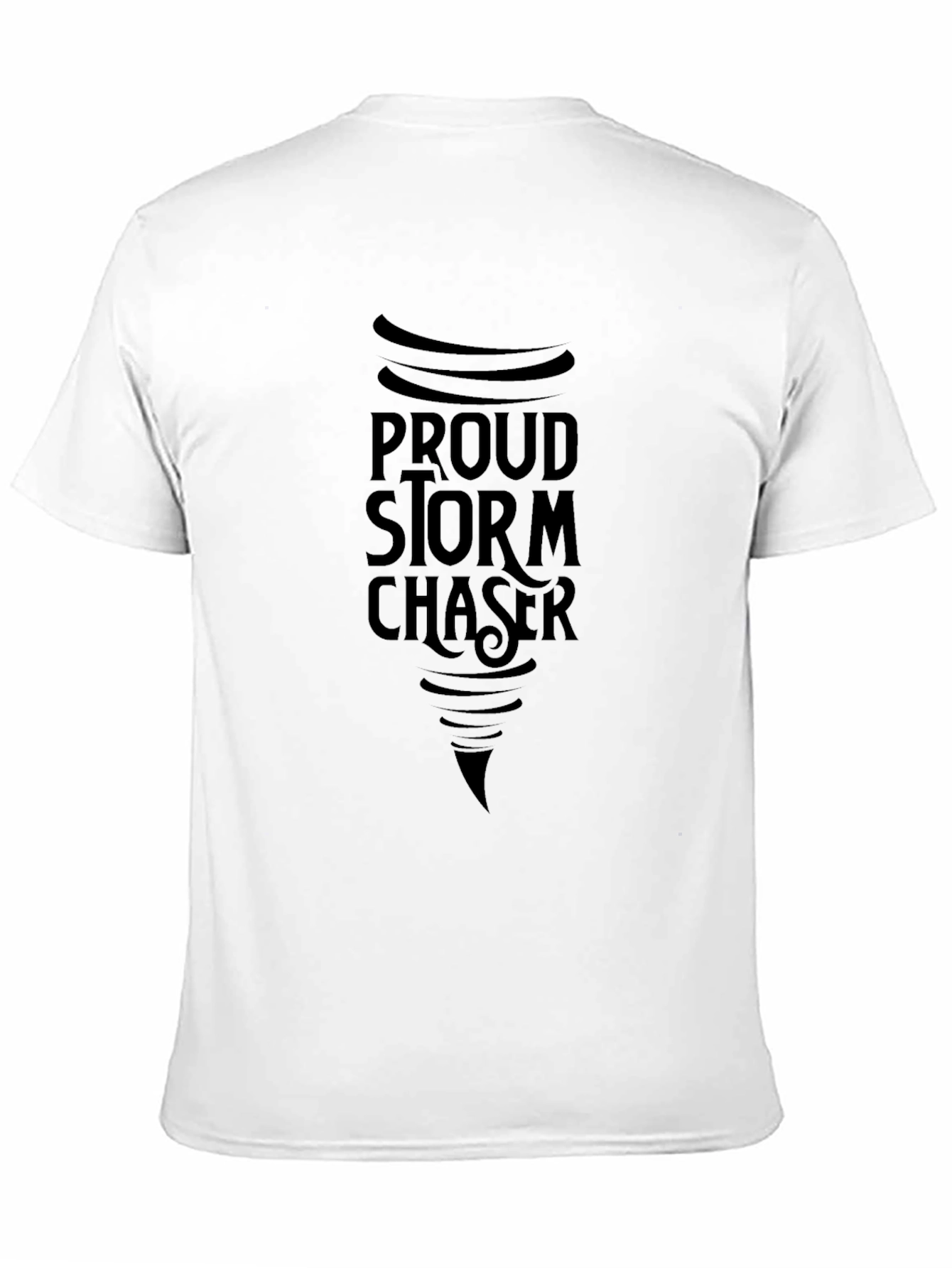 Proud Storm Chaser Black T-Shirt