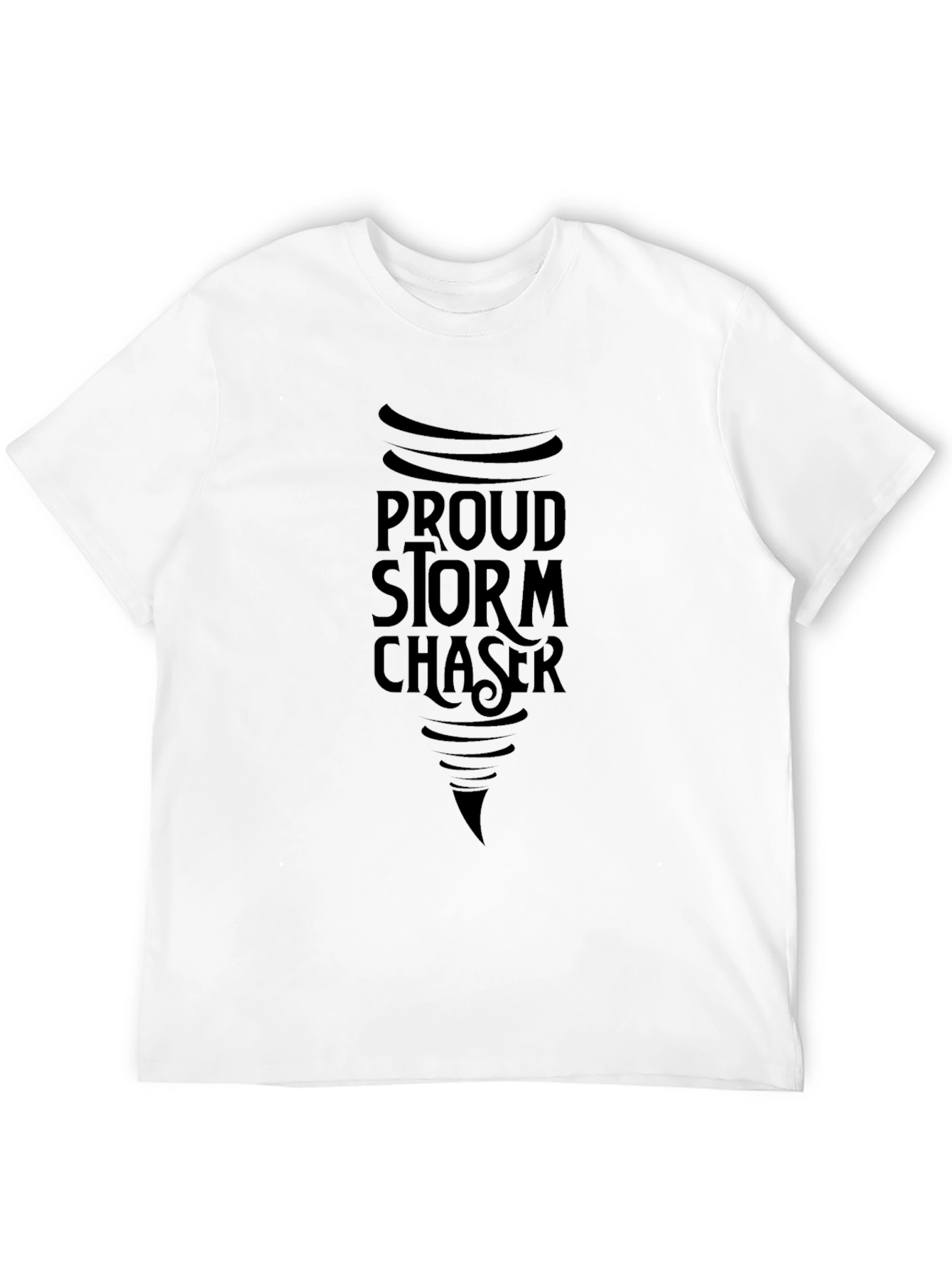 Proud Storm Chaser Black T-Shirt