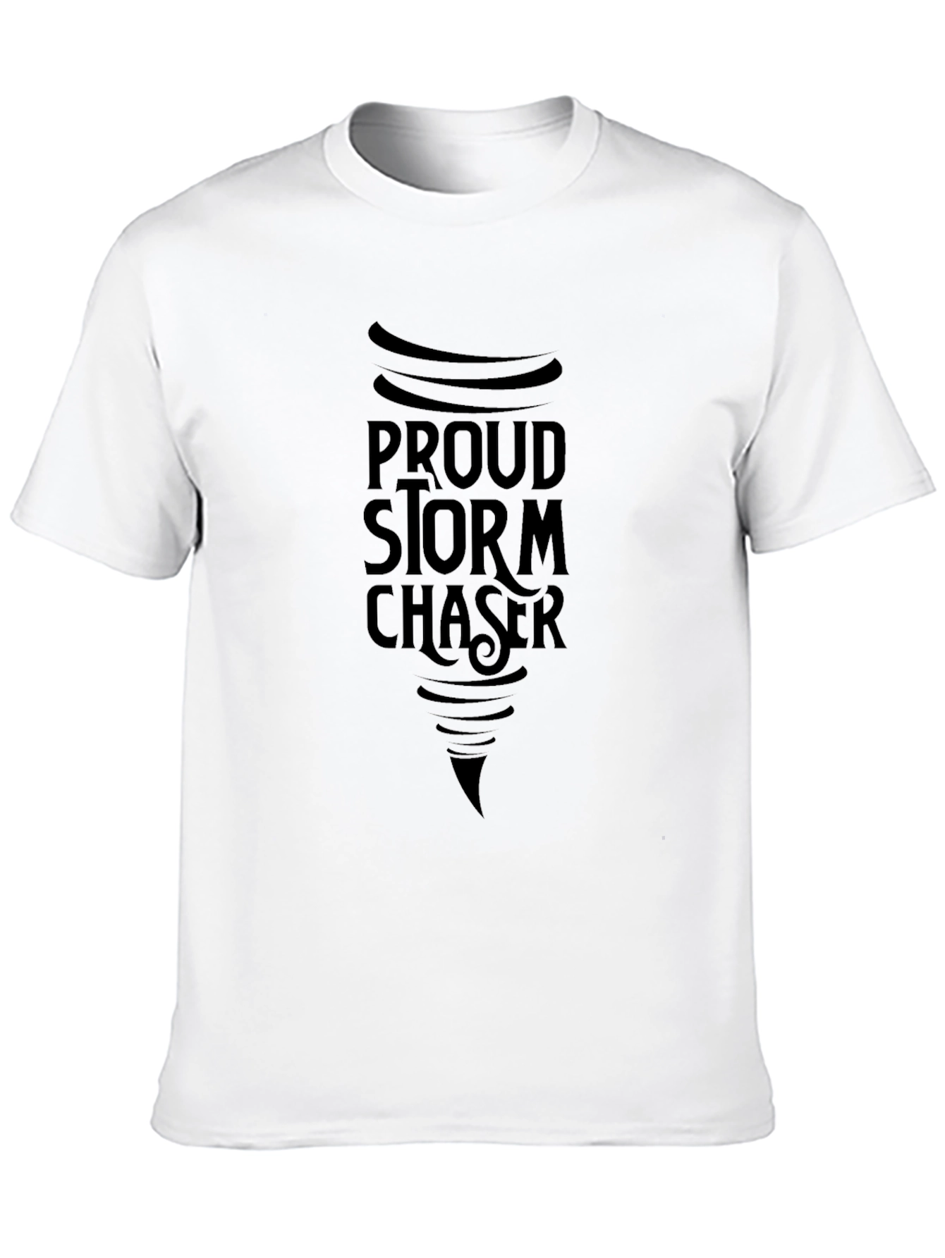 Proud Storm Chaser Black T-Shirt