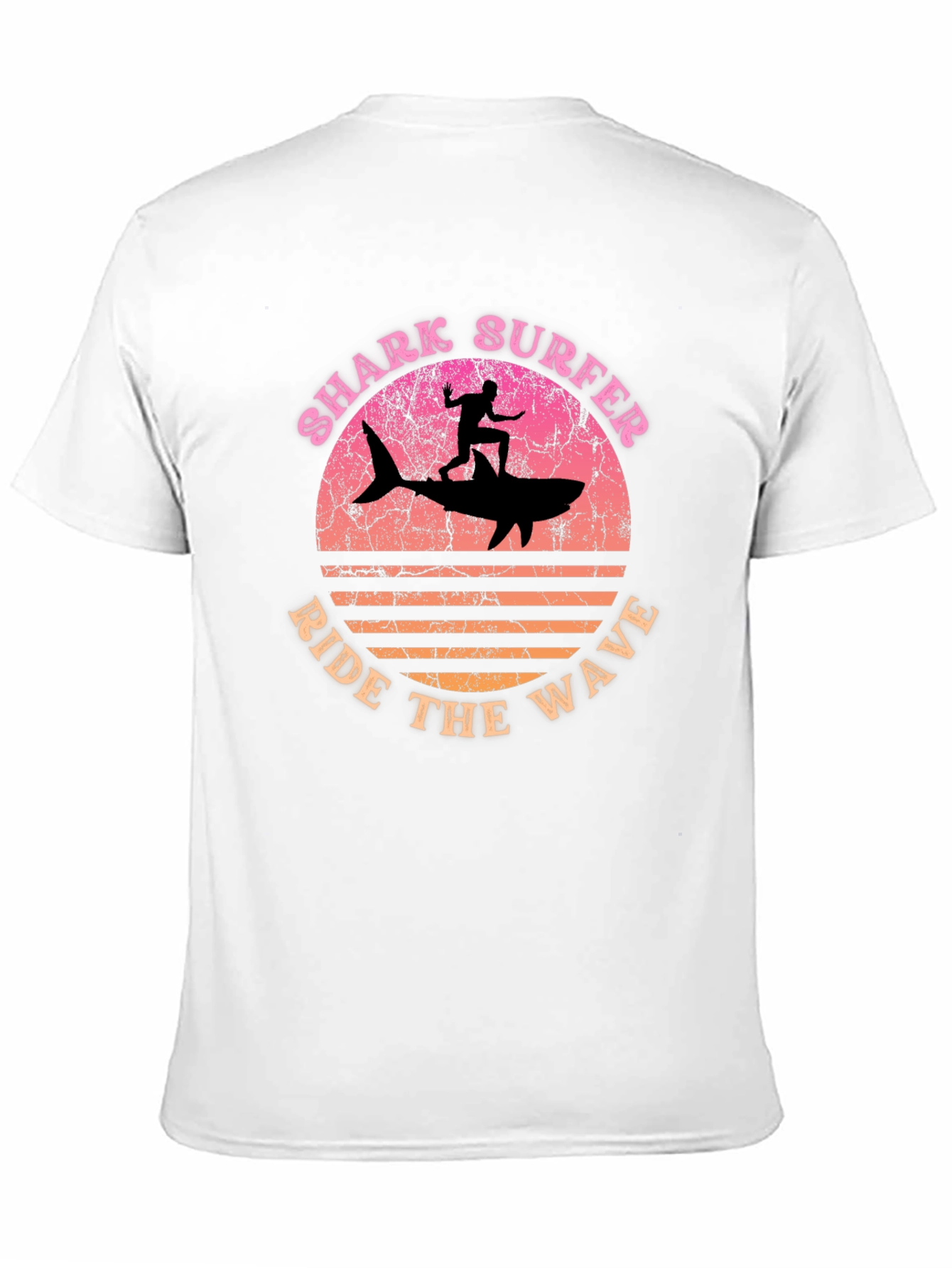 Shark Surfer Tee - Ride the Wave T-Shirt