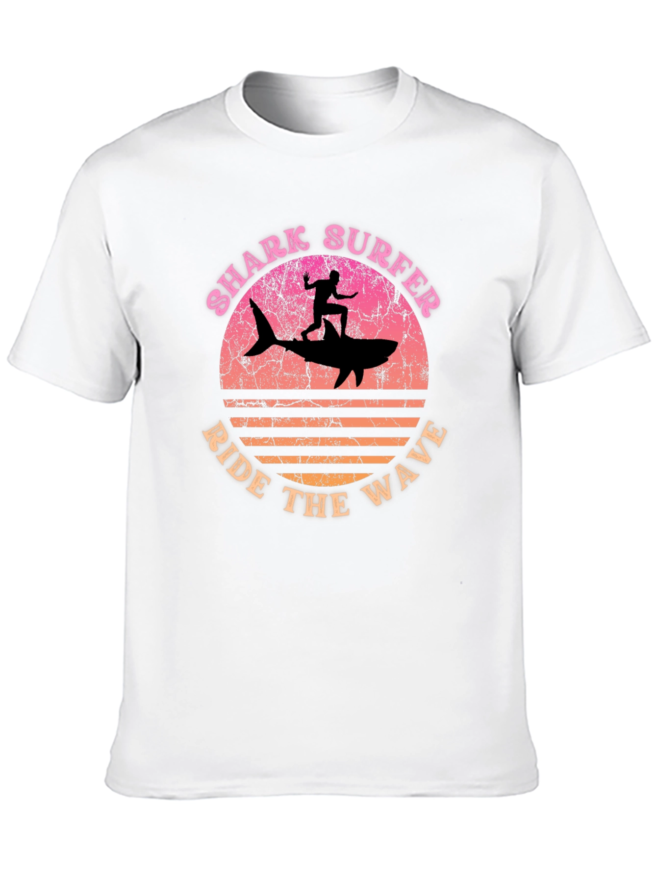 Shark Surfer Tee - Ride the Wave T-Shirt