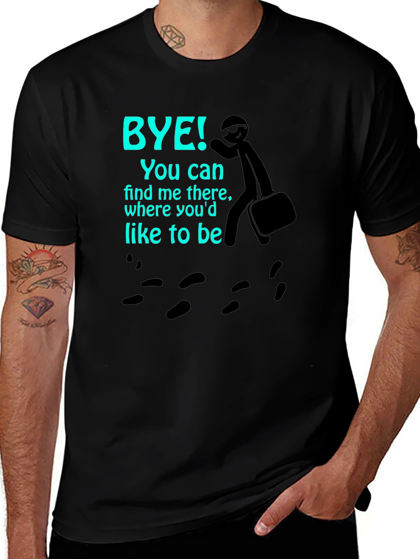 Bye! Find Me There T-Shirt - Vacation Mode On