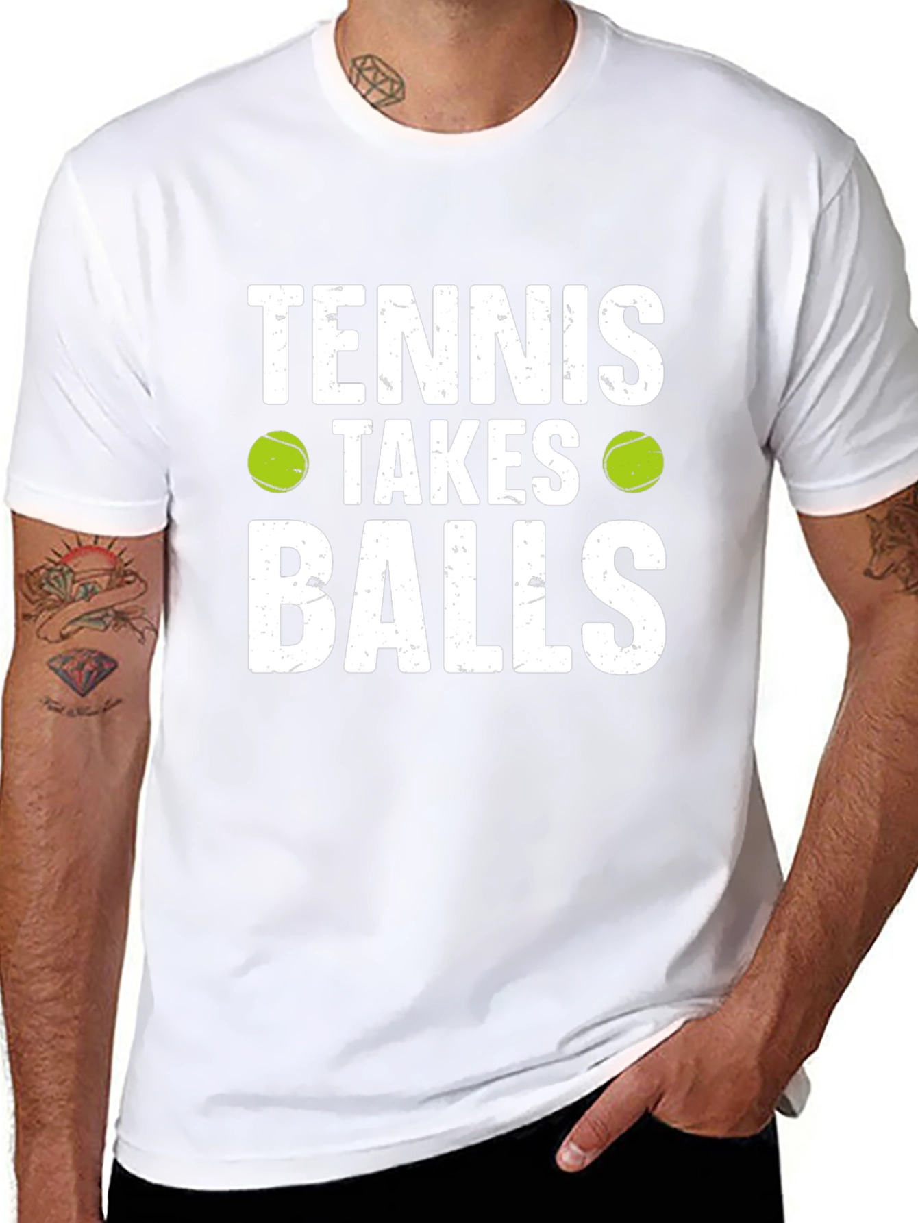 Tennis Takes Balls T-Shirt