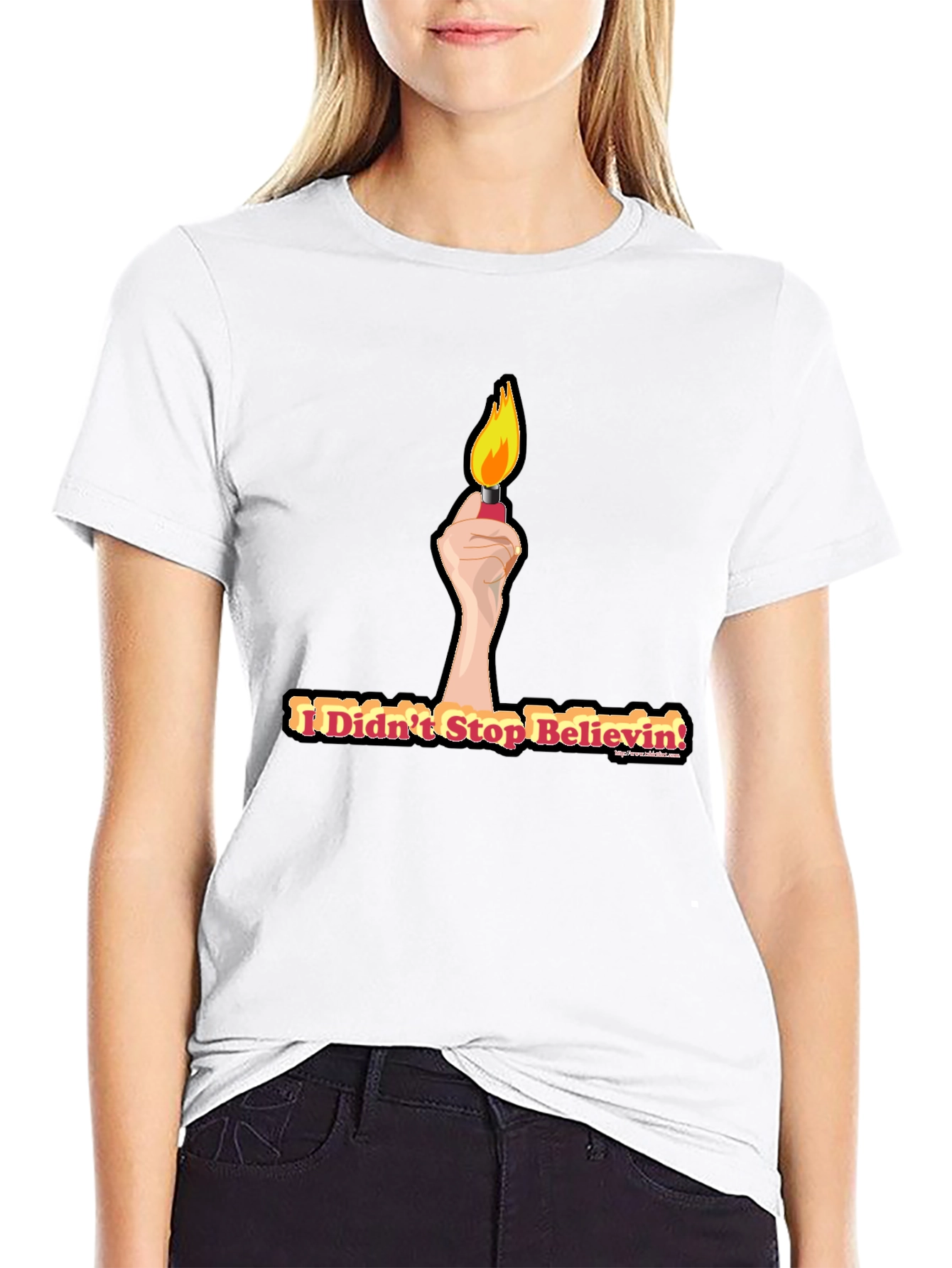 Didnt Stop Believin Graphic T-Shirt