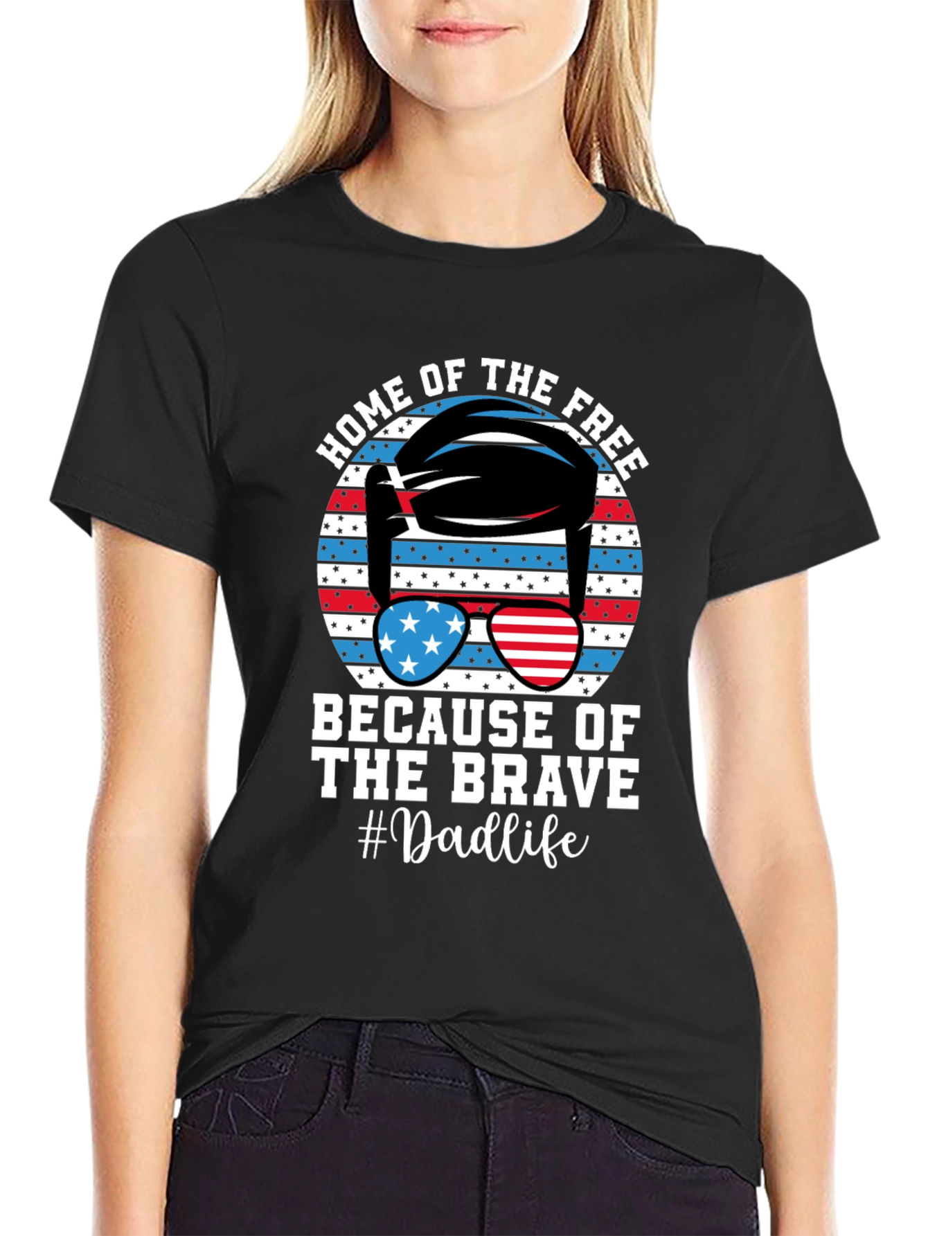 Home of the Free Dad T-Shirt