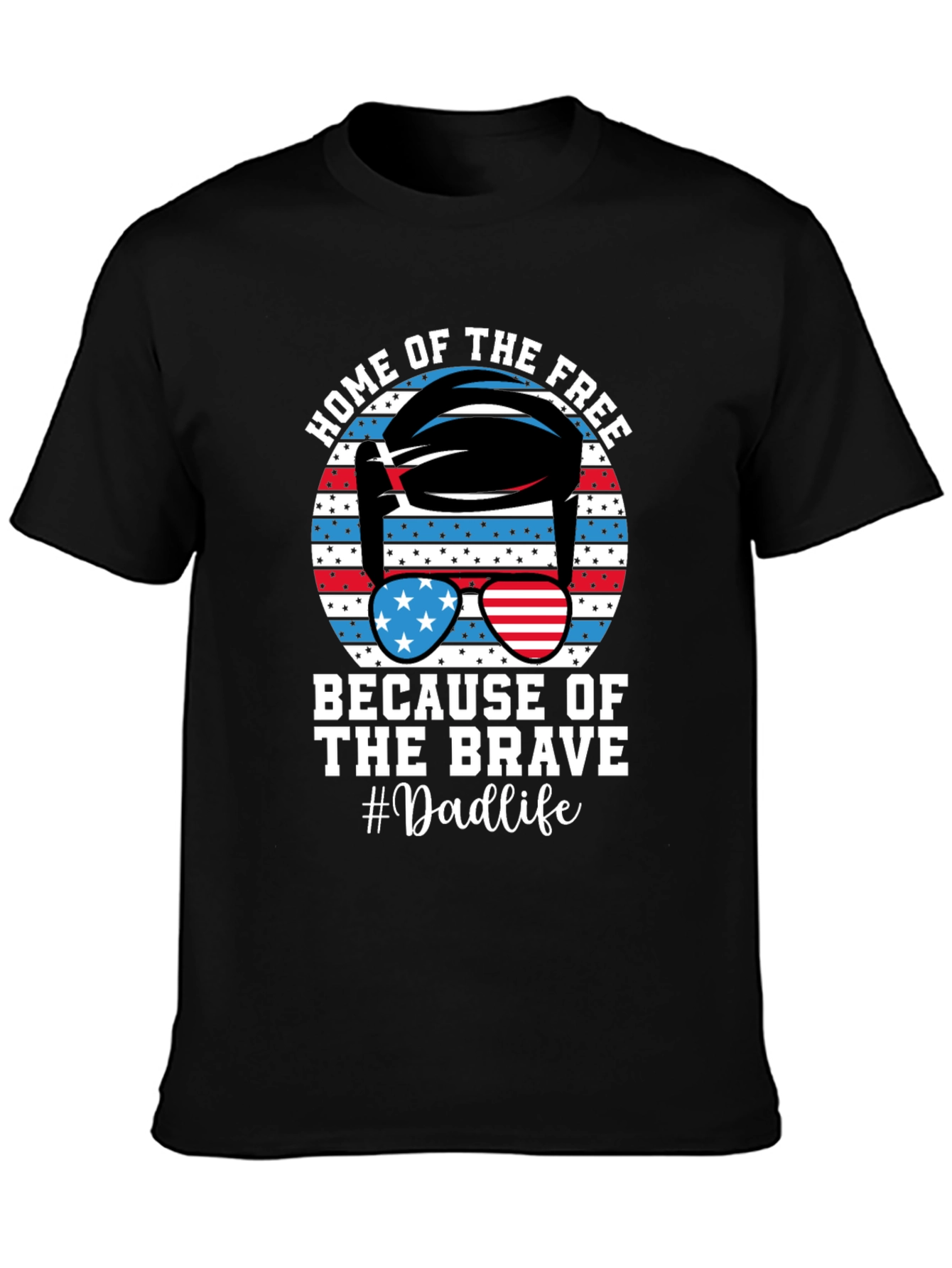 Home of the Free Dad T-Shirt