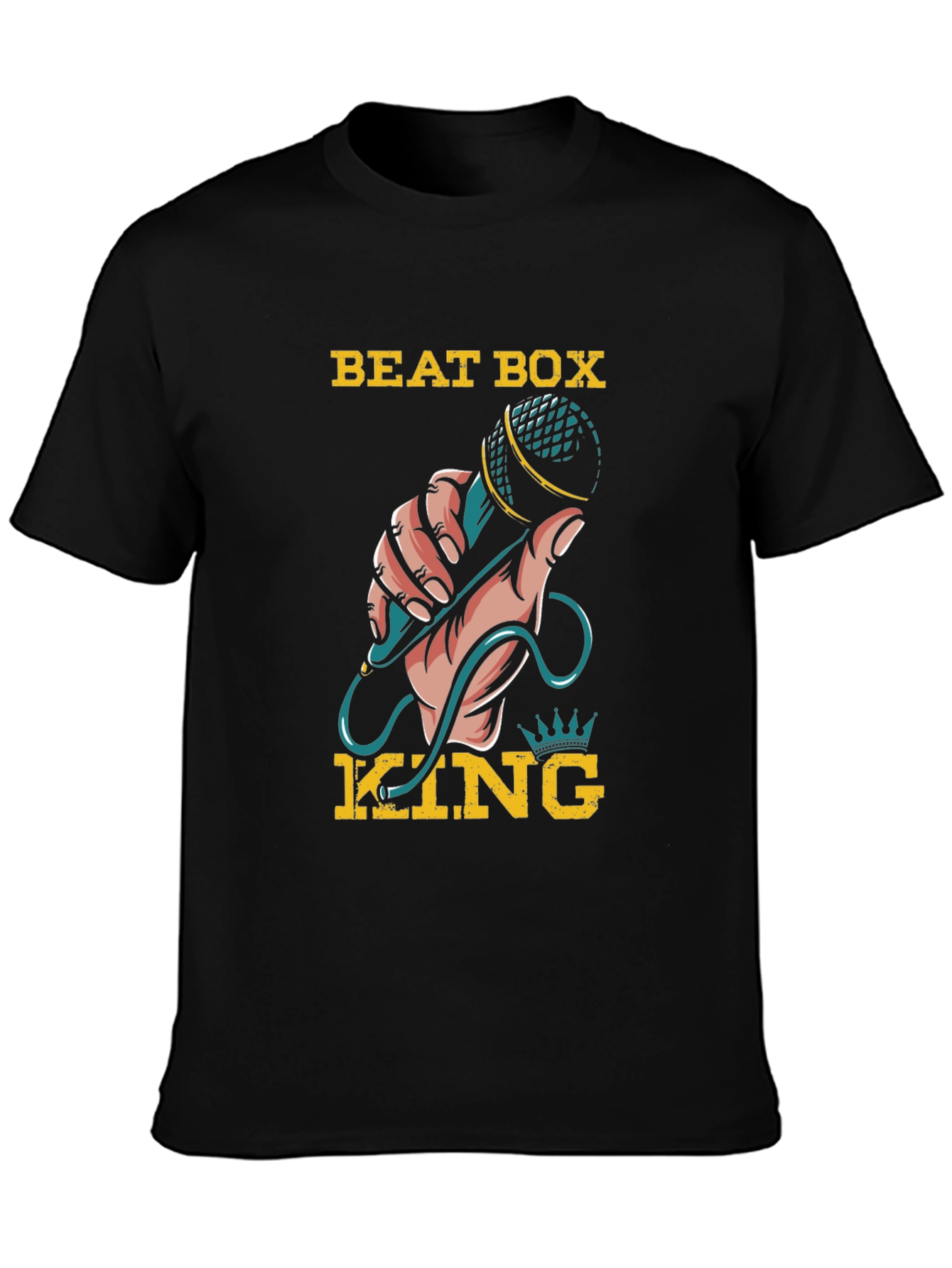 Beat Box King Black T-Shirt