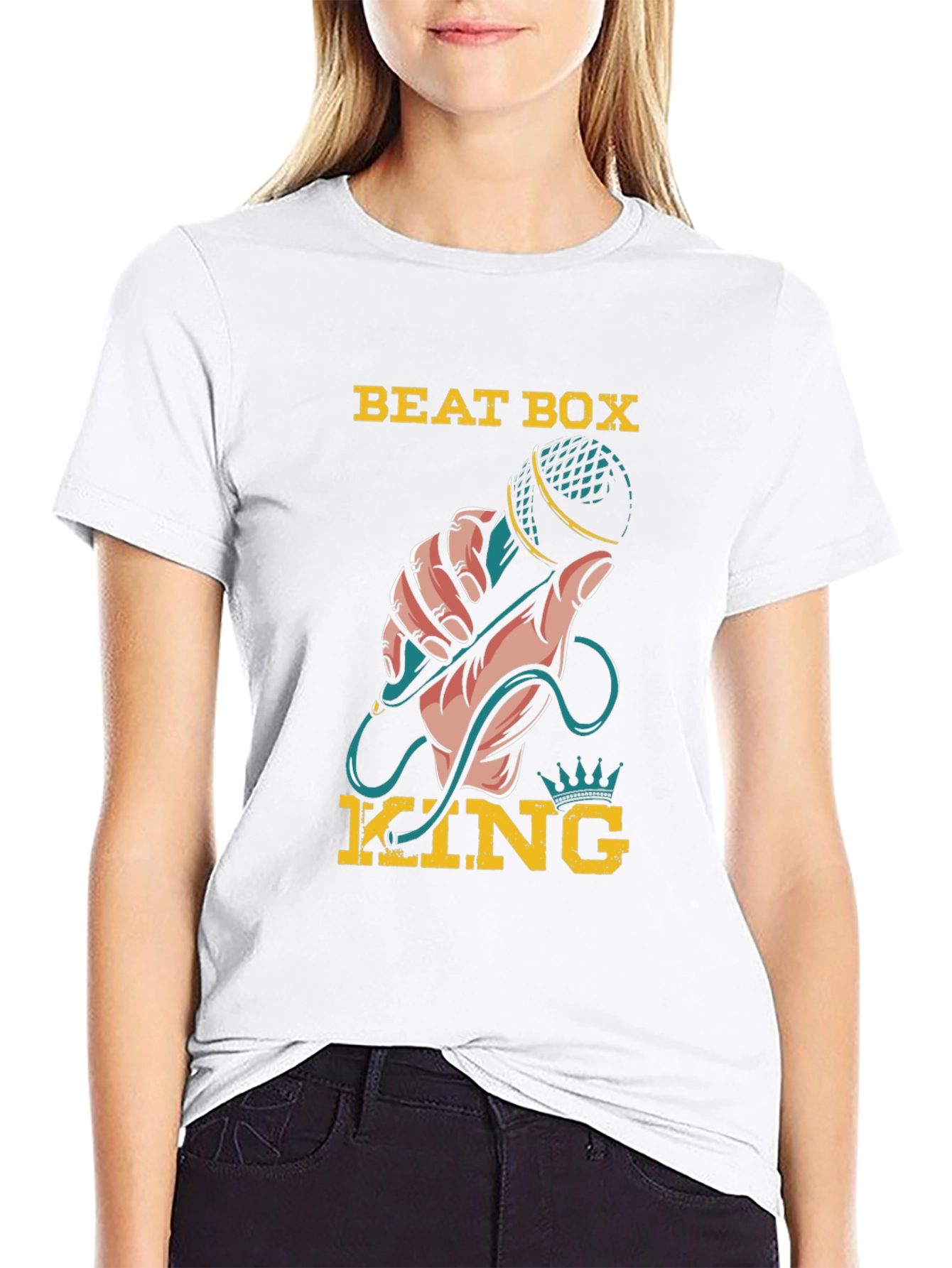 Beat Box King Black T-Shirt