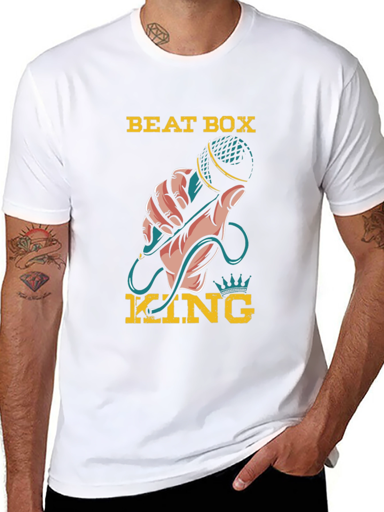 Beat Box King Black T-Shirt