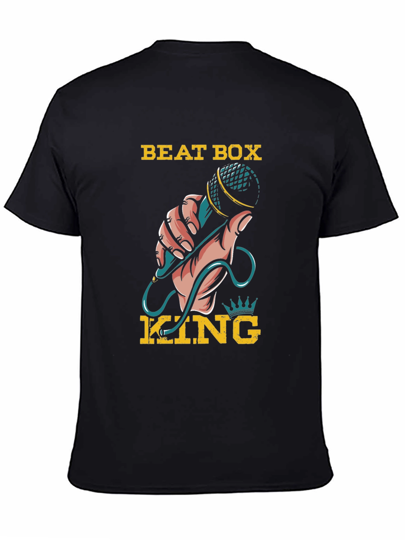 Beat Box King Black T-Shirt