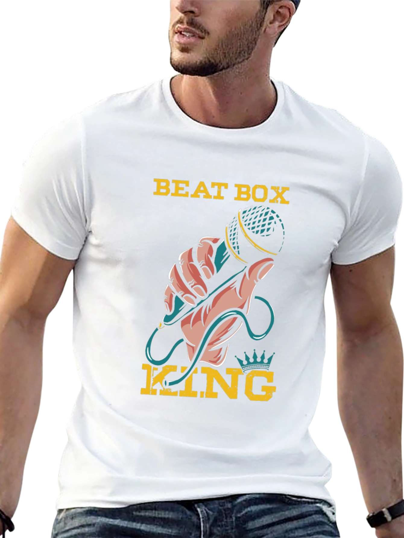 Beat Box King Black T-Shirt