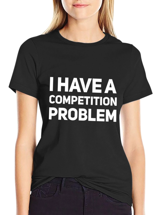 Competition Problem Graphic Tee - Black