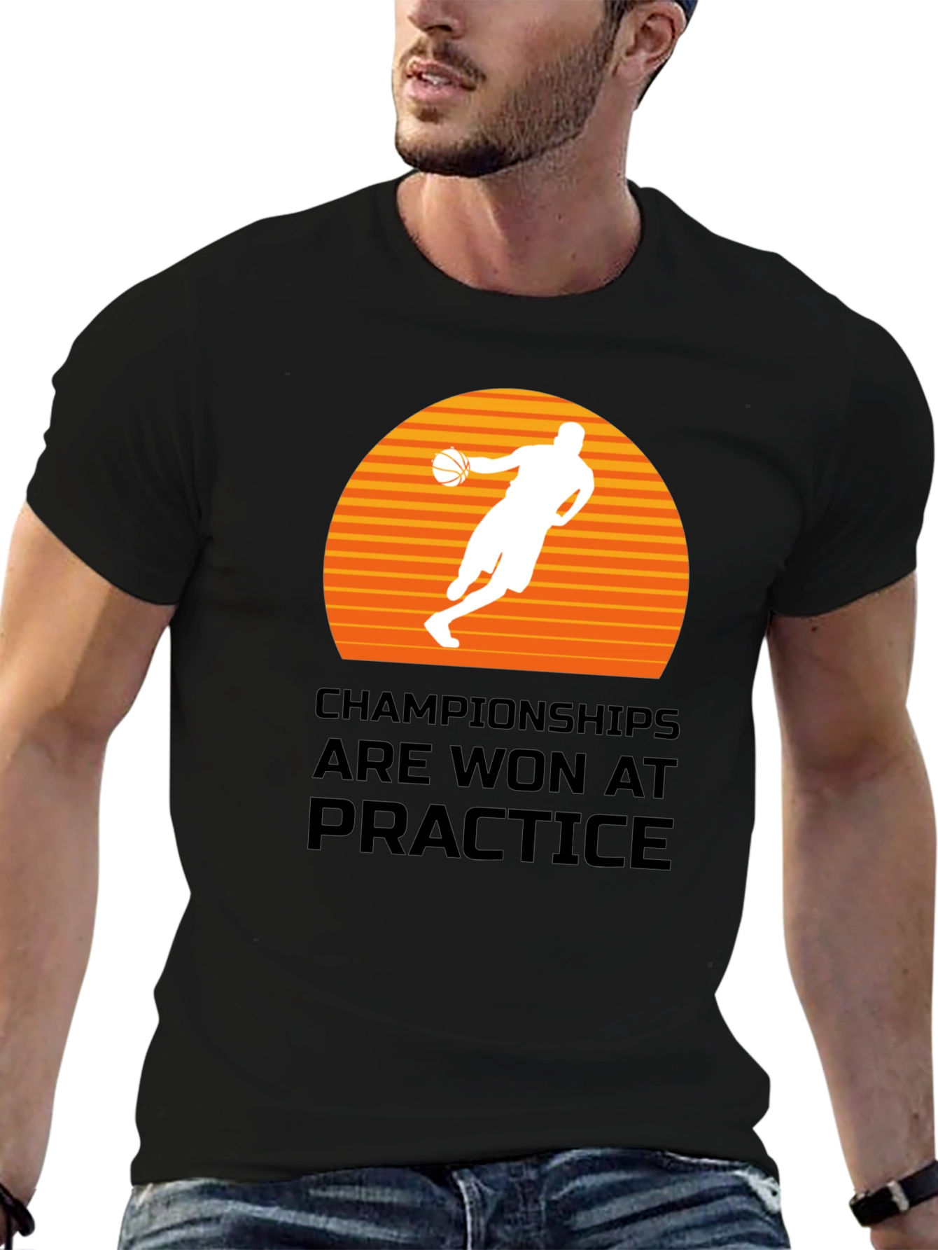 Basketball Champ T-Shirt: Practice Makes Perfect