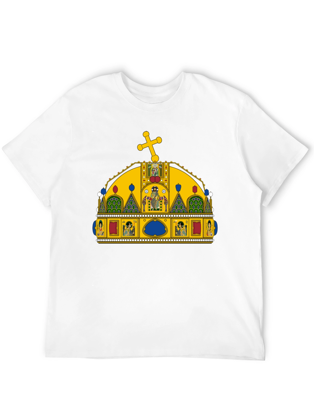 Crown Graphic Tee - Black