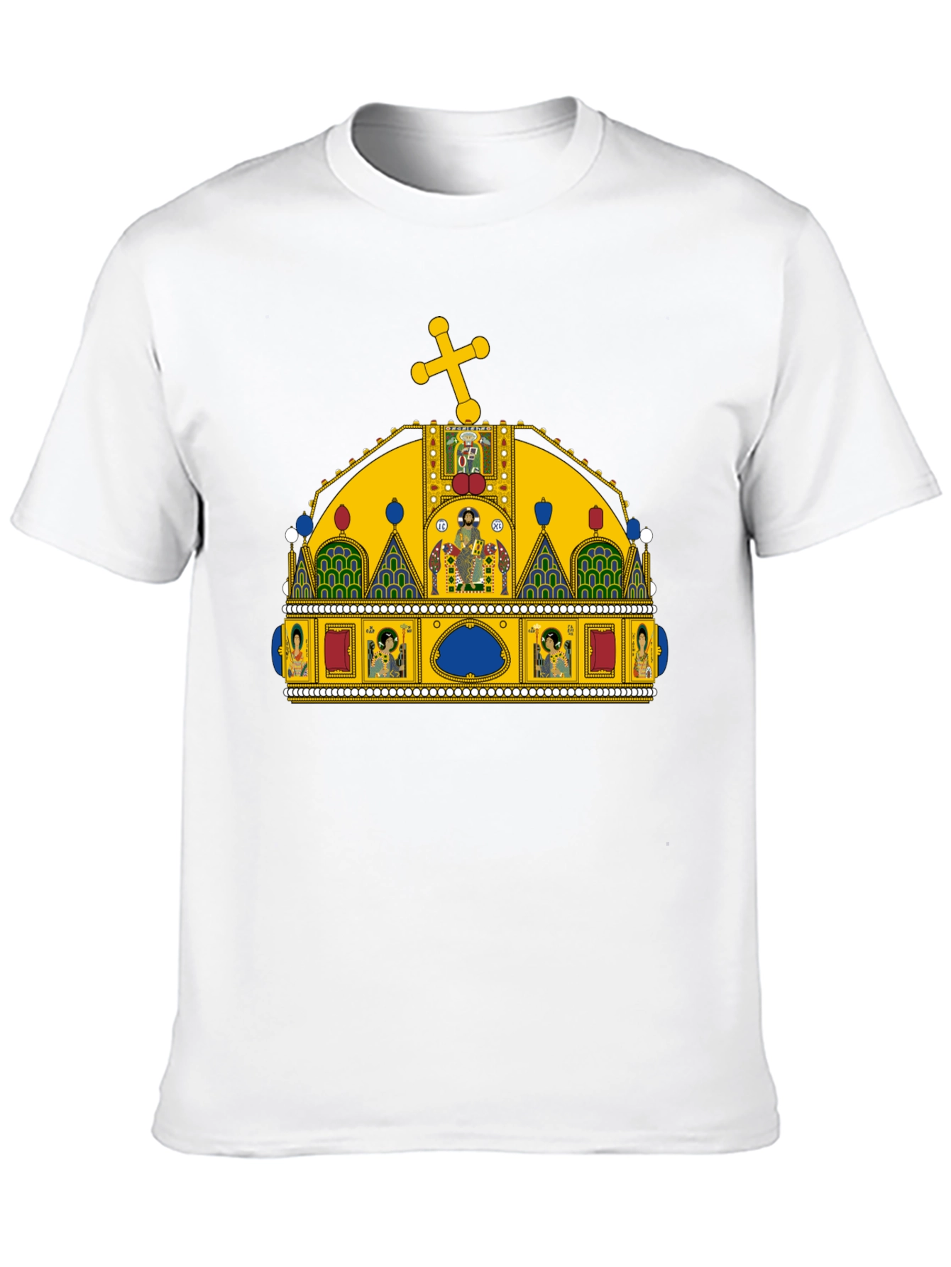Crown Graphic Tee - Black