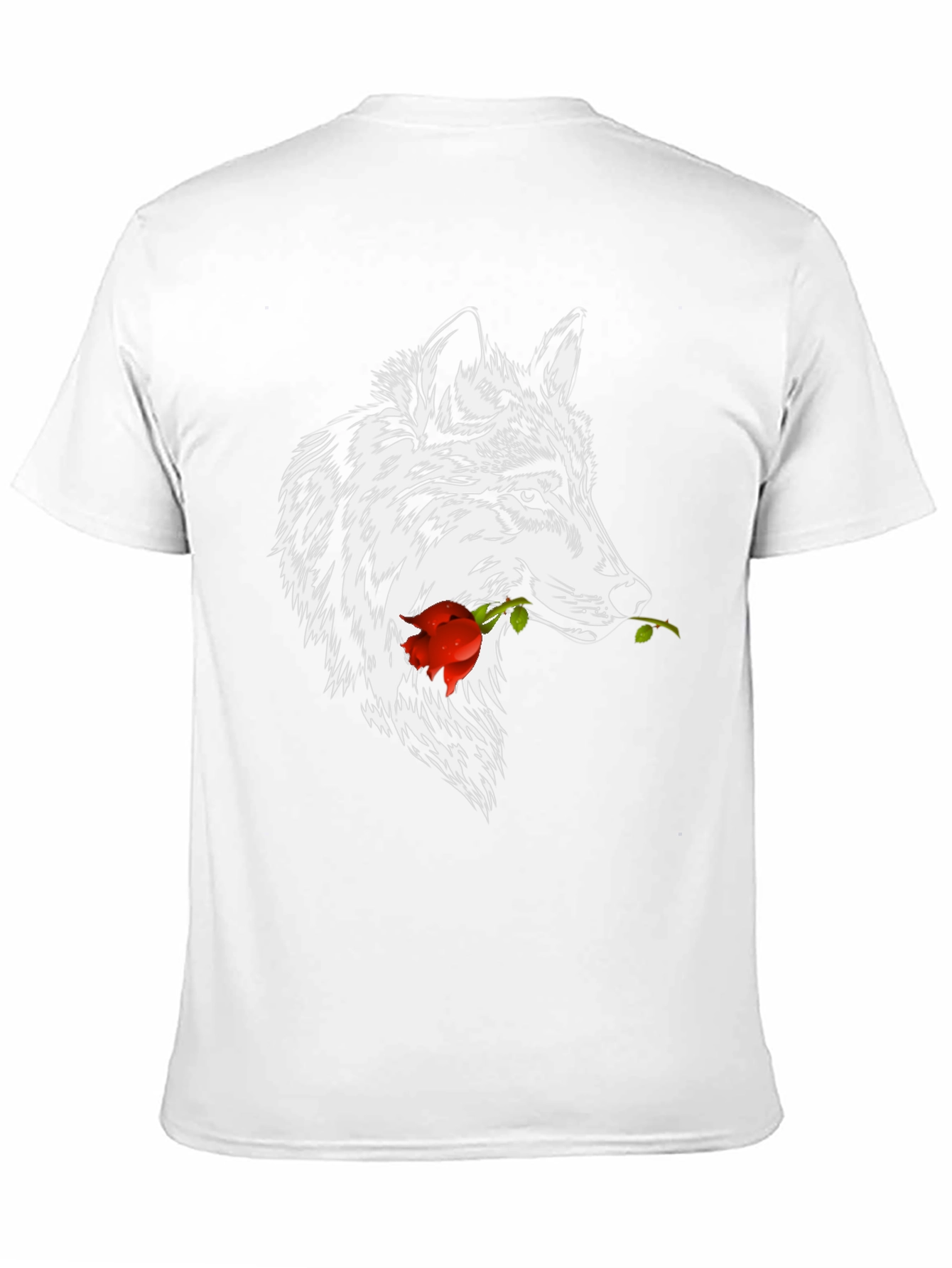 Wolf & Rose Graphic Tee - Black