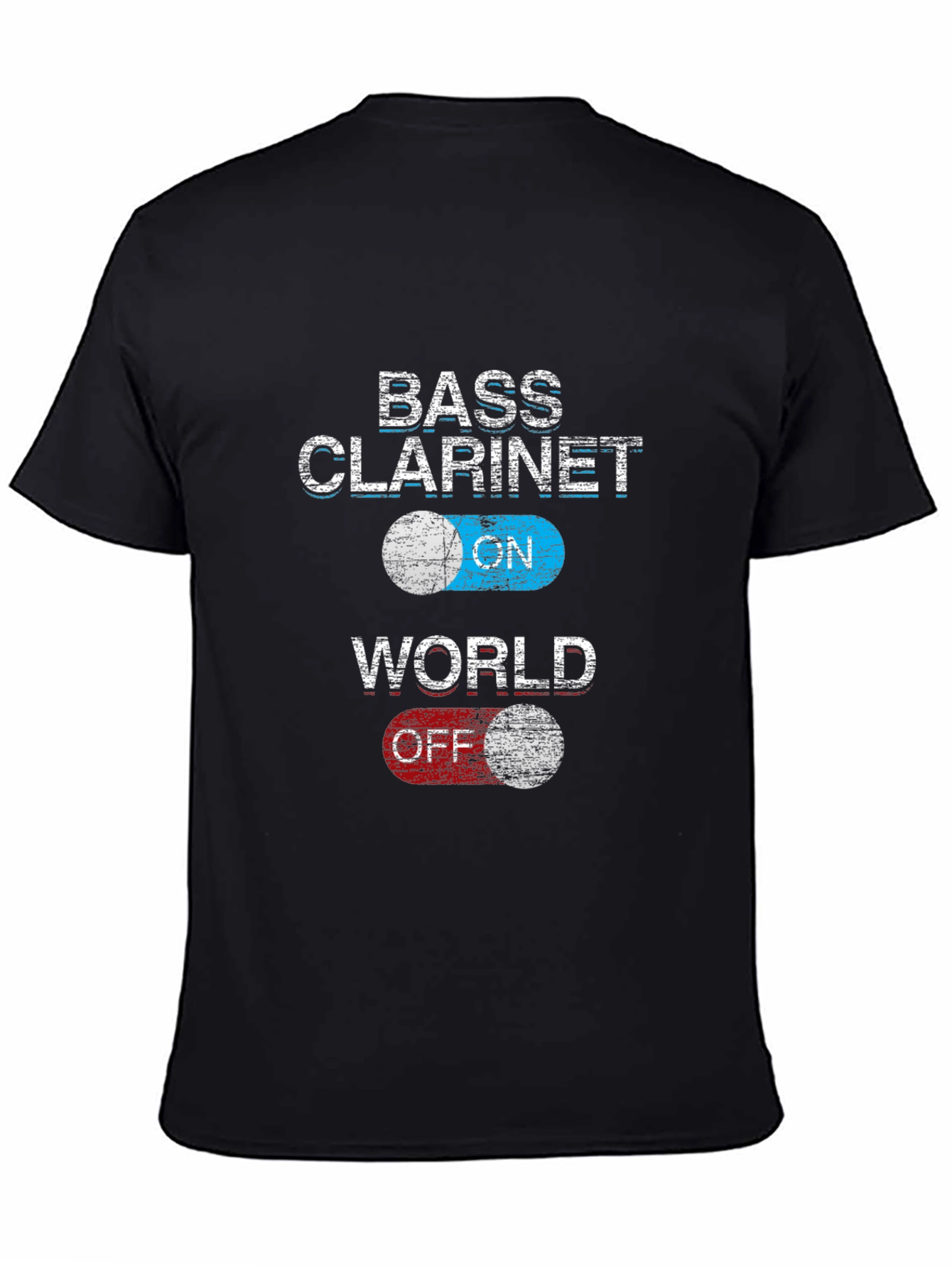 Bass Clarinet ON World OFF T-Shirt