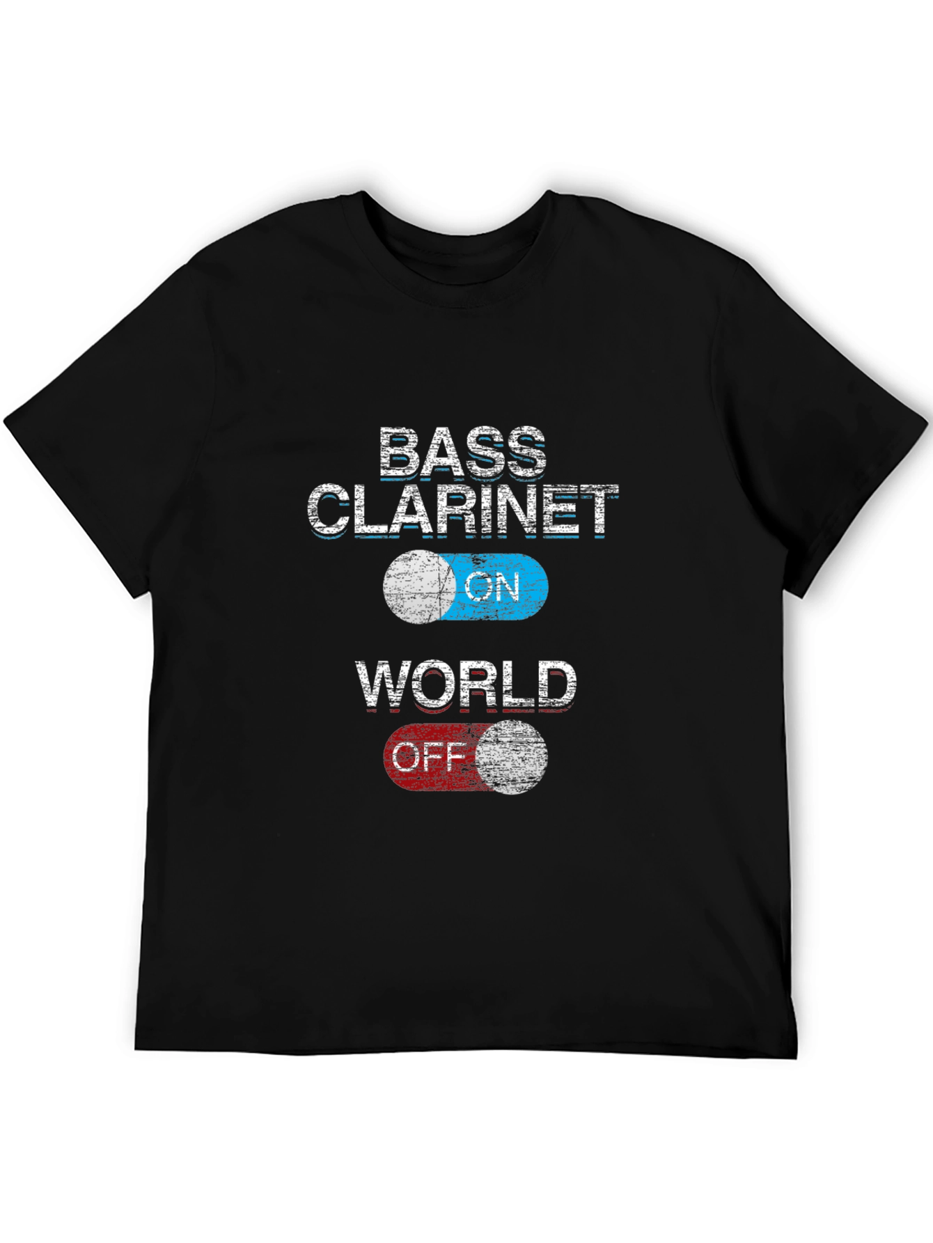 Bass Clarinet ON World OFF T-Shirt