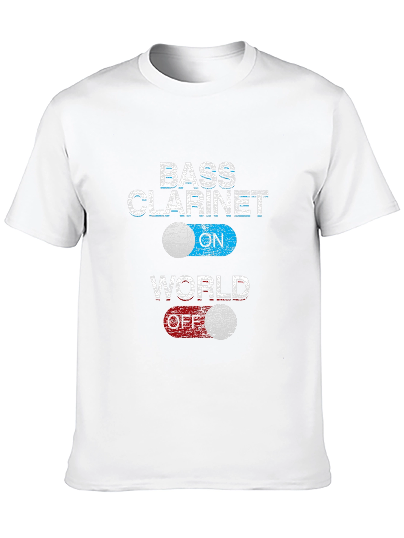 Bass Clarinet ON World OFF T-Shirt