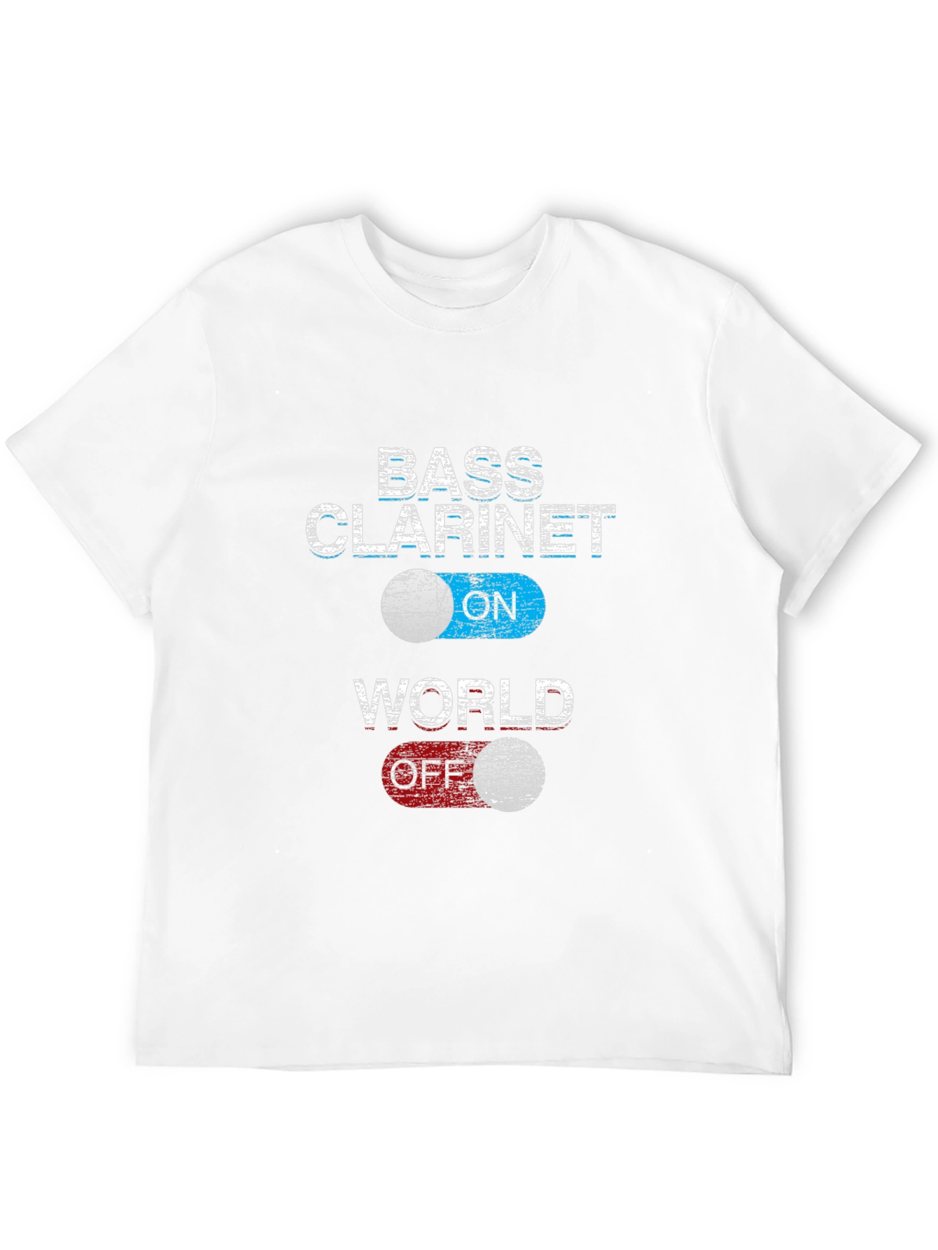 Bass Clarinet ON World OFF T-Shirt