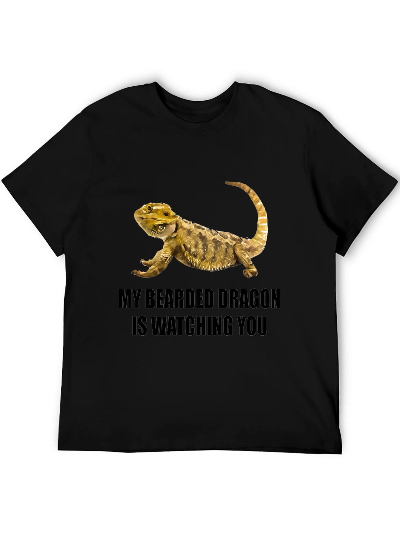 Bearded Dragon Watching T-Shirt