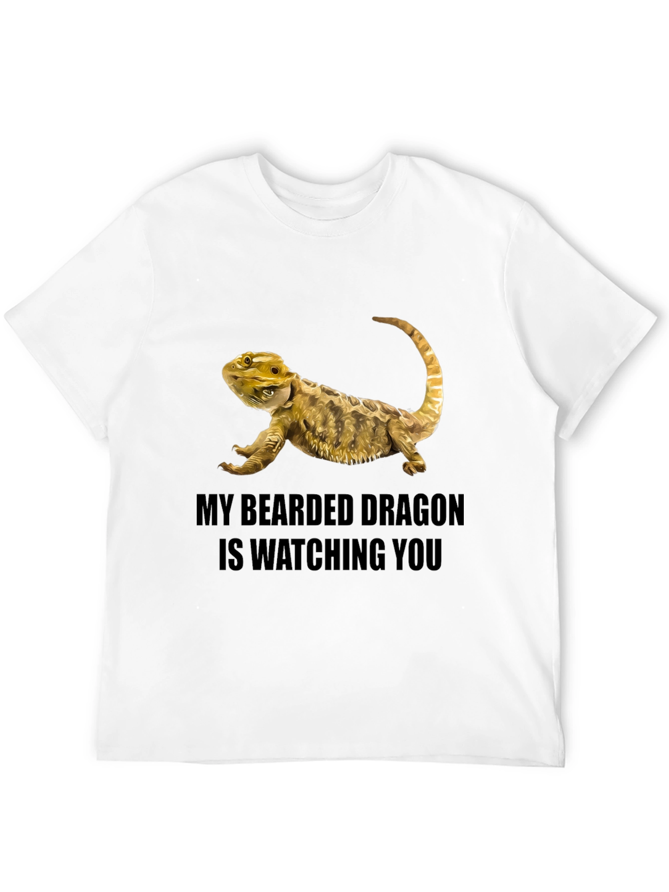 Bearded Dragon Watching T-Shirt