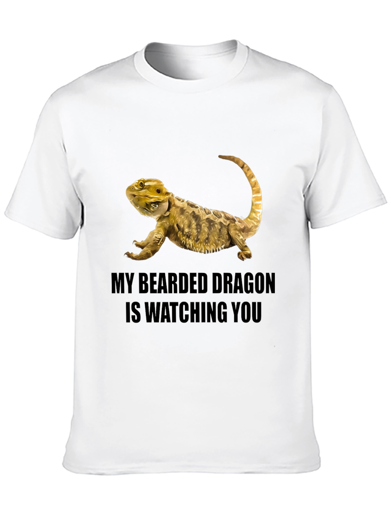 Bearded Dragon Watching T-Shirt