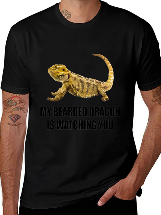 Bearded Dragon Watching T-Shirt