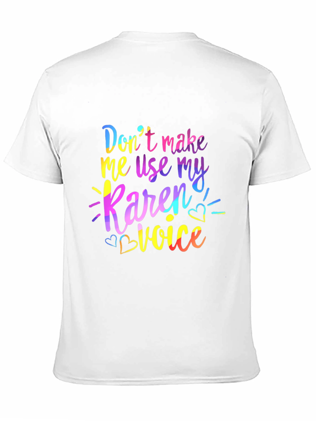 Funny Karen Voice Graphic Tee