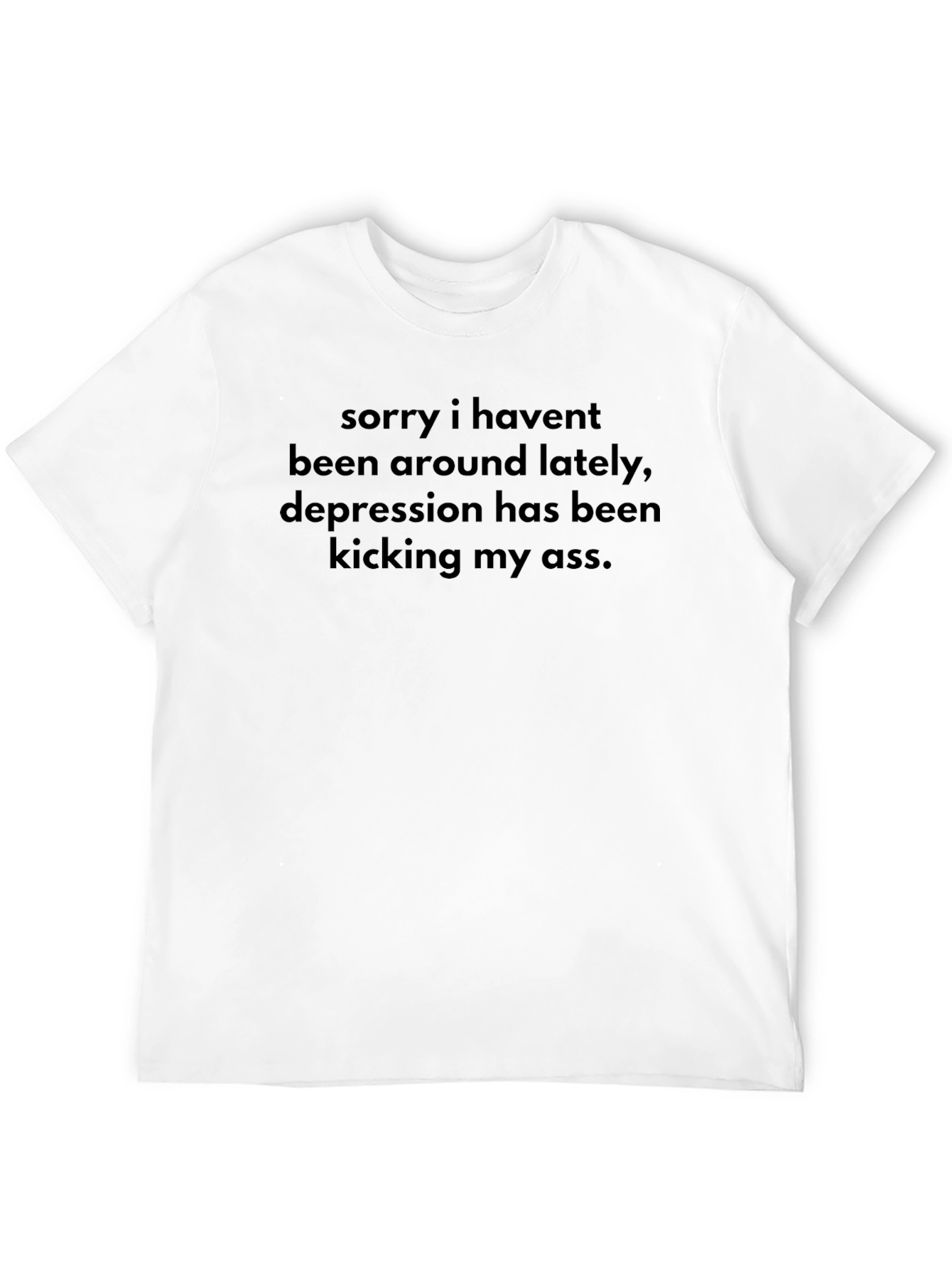 Depression Kicking My Ass Graphic Tee