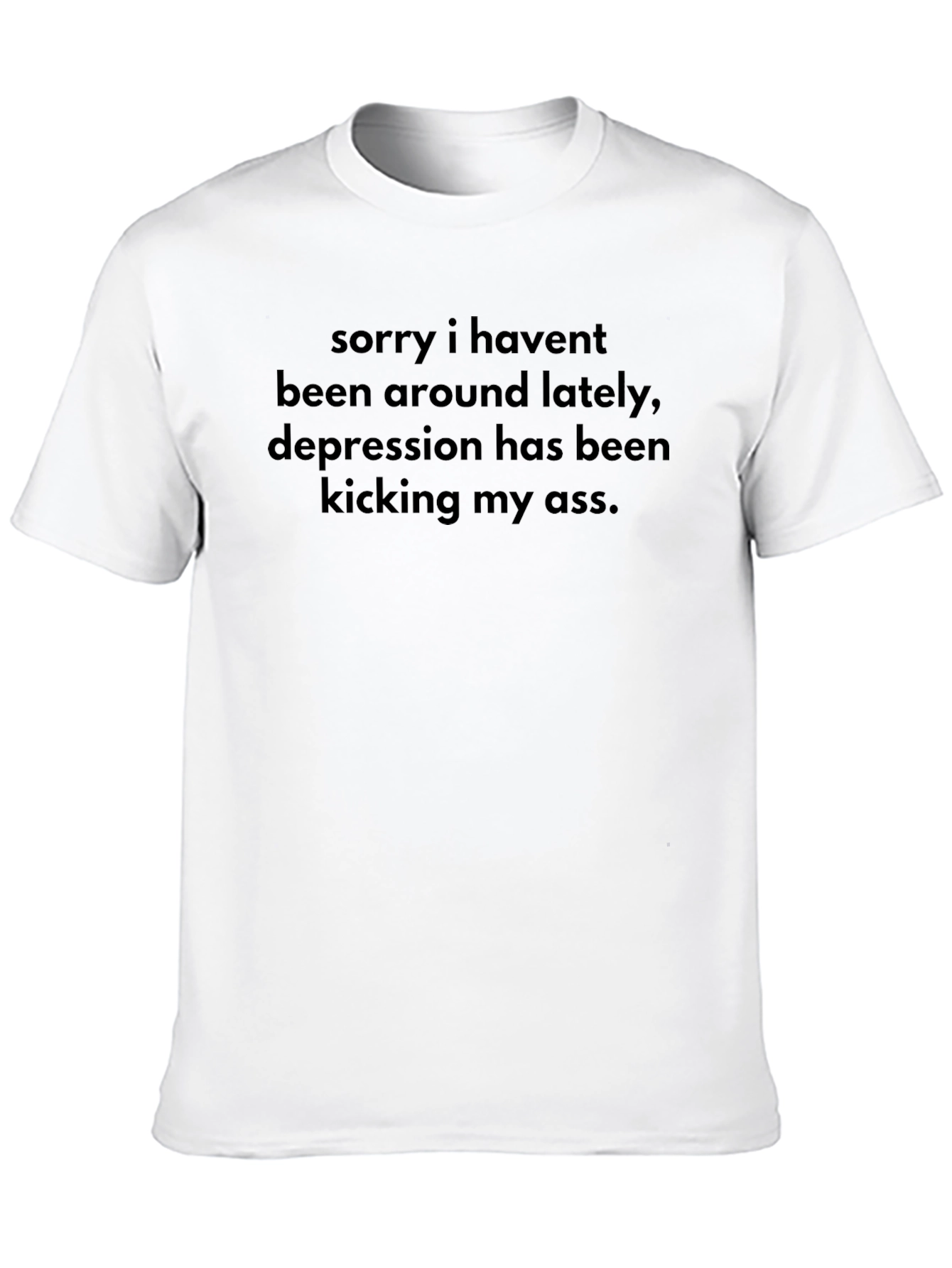 Depression Kicking My Ass Graphic Tee