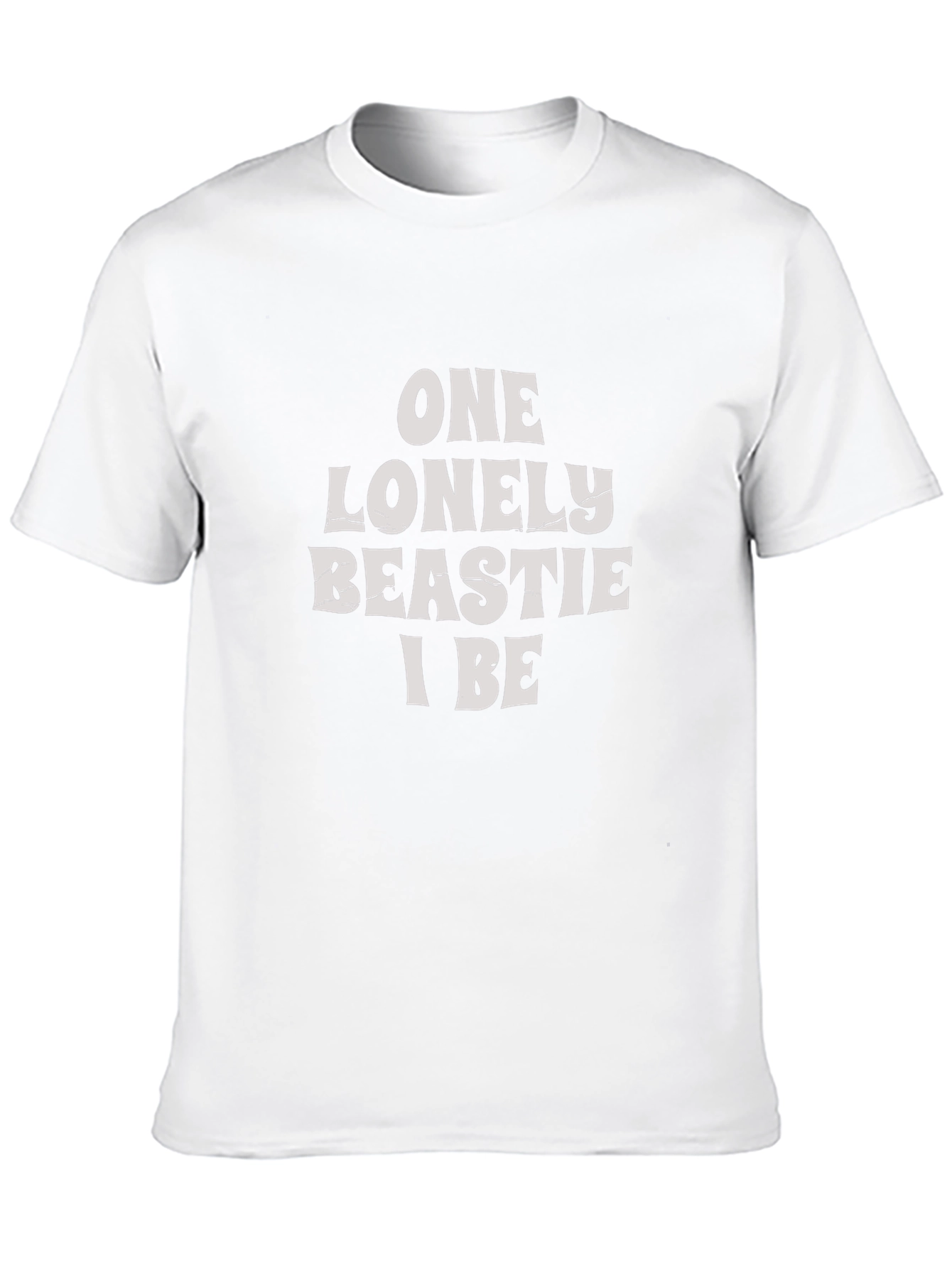 One Lonely Beastie T-Shirt Soft Cotton