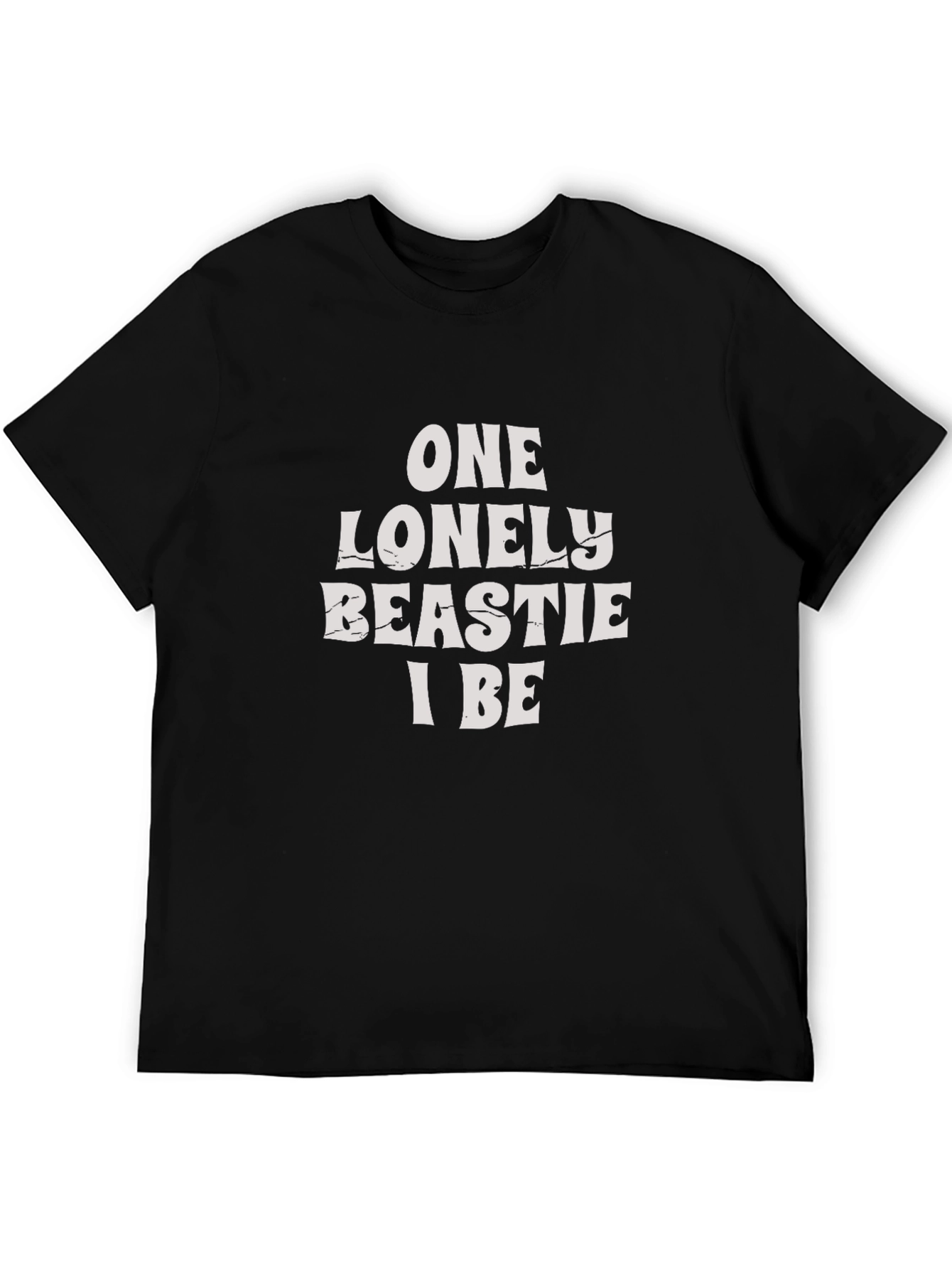 One Lonely Beastie T-Shirt Soft Cotton