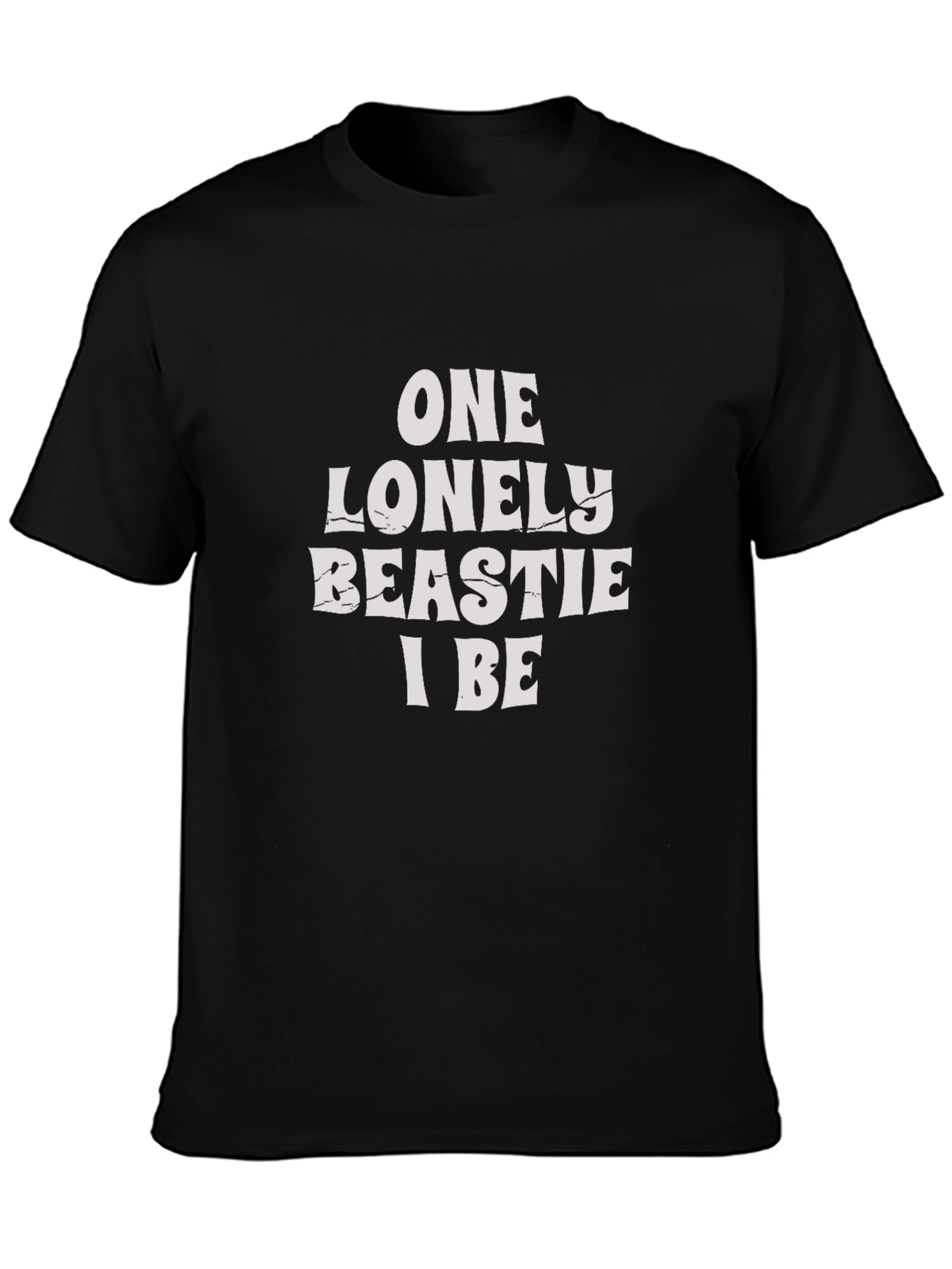 One Lonely Beastie T-Shirt Soft Cotton