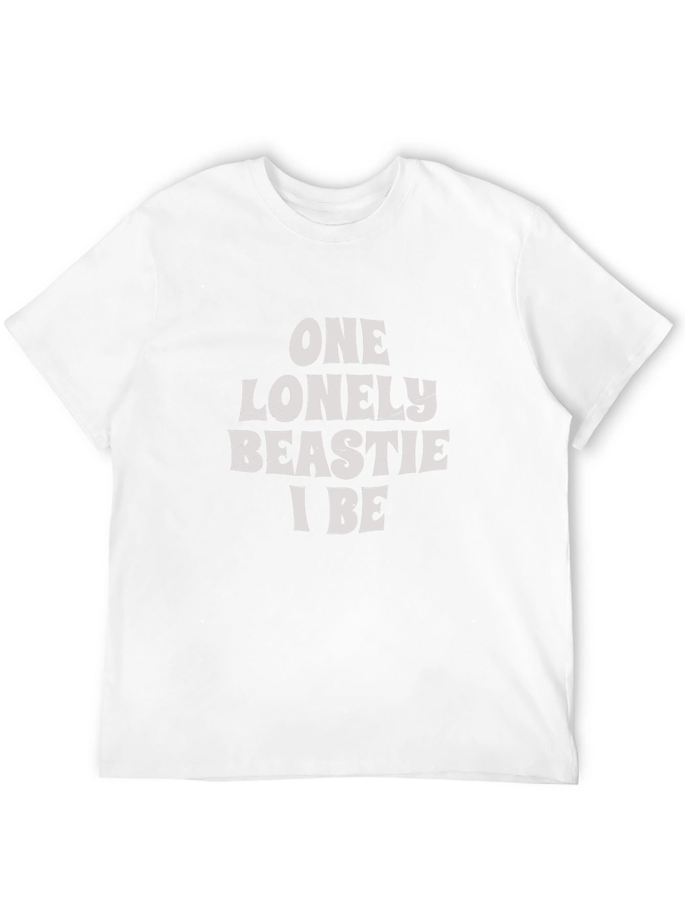 One Lonely Beastie T-Shirt Soft Cotton