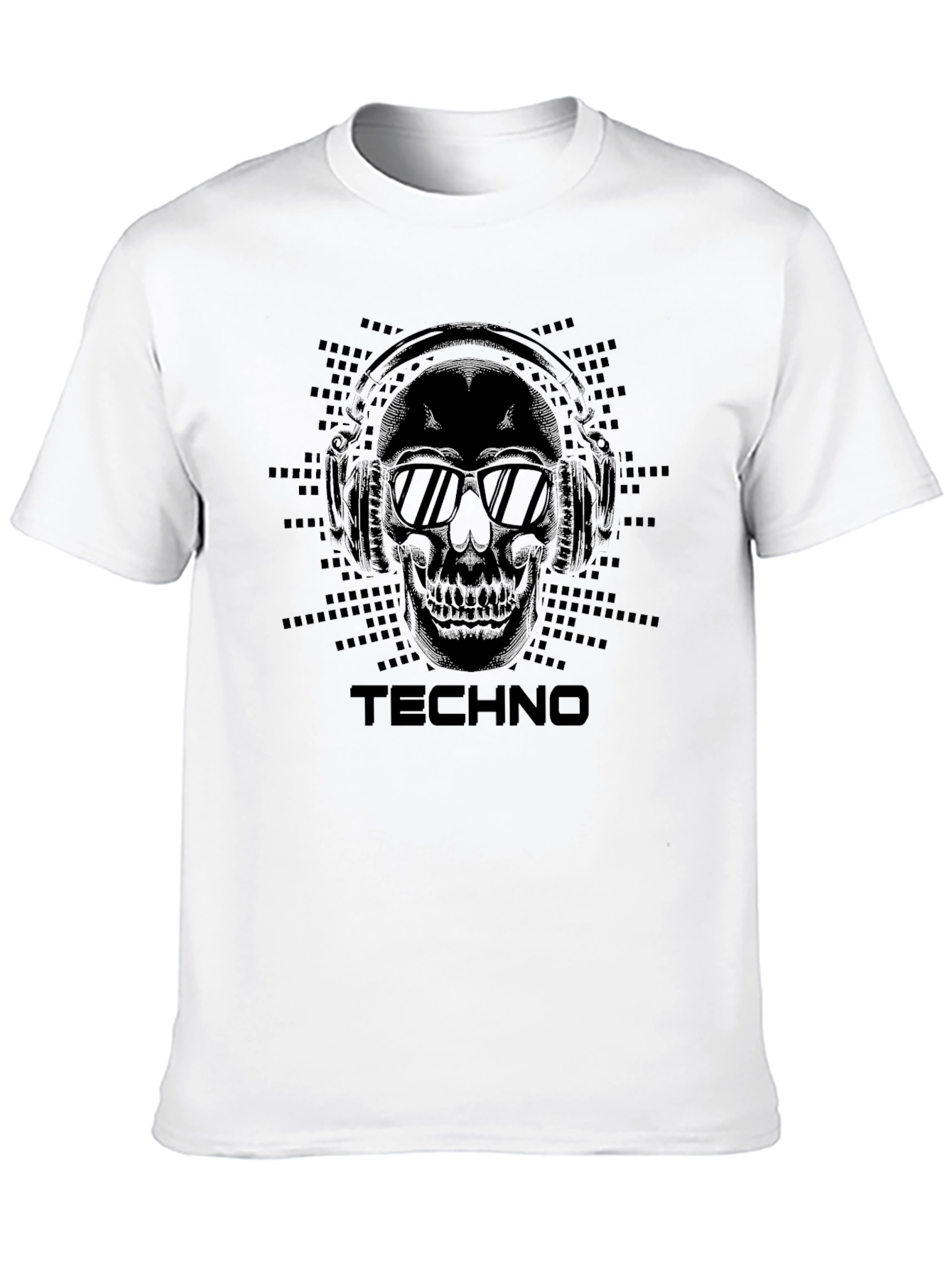 Techno Skull Graphic Tee