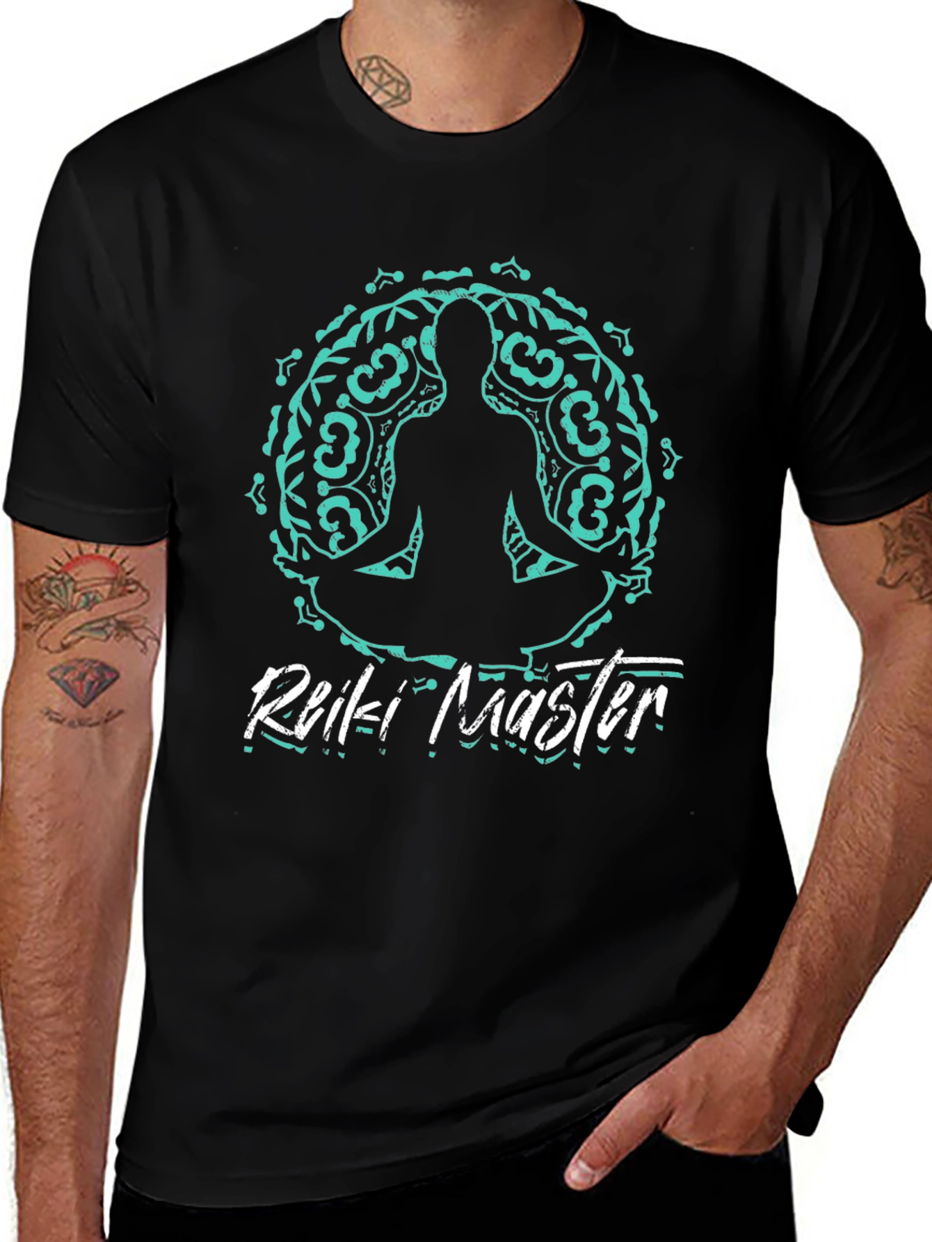 Reiki Master Mandala T-Shirt Meditation Shirt