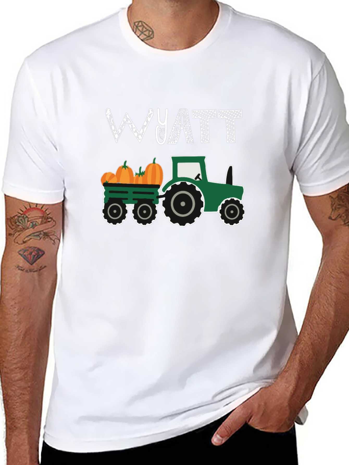 Fall Harvest Tractor T-Shirt