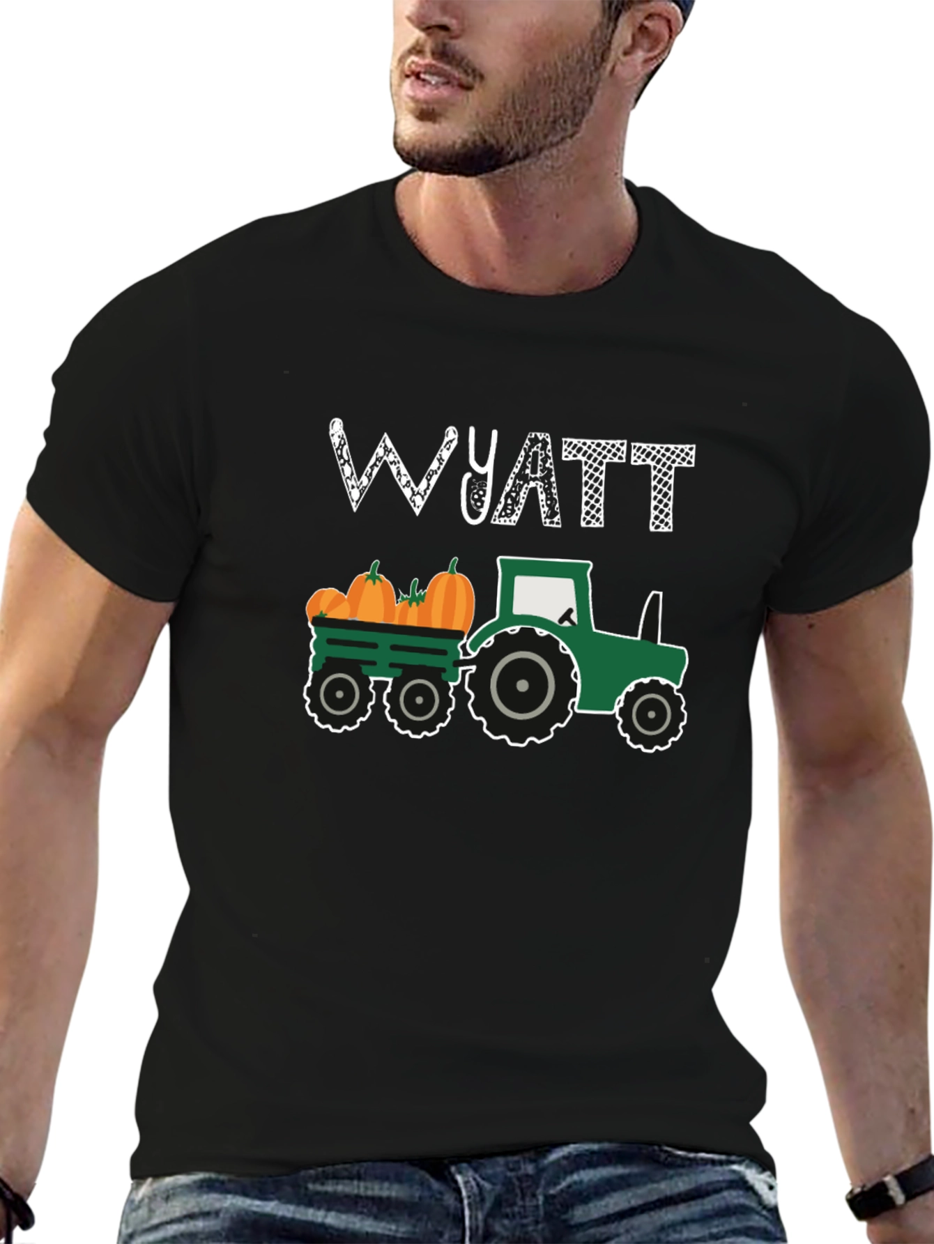 Fall Harvest Tractor T-Shirt