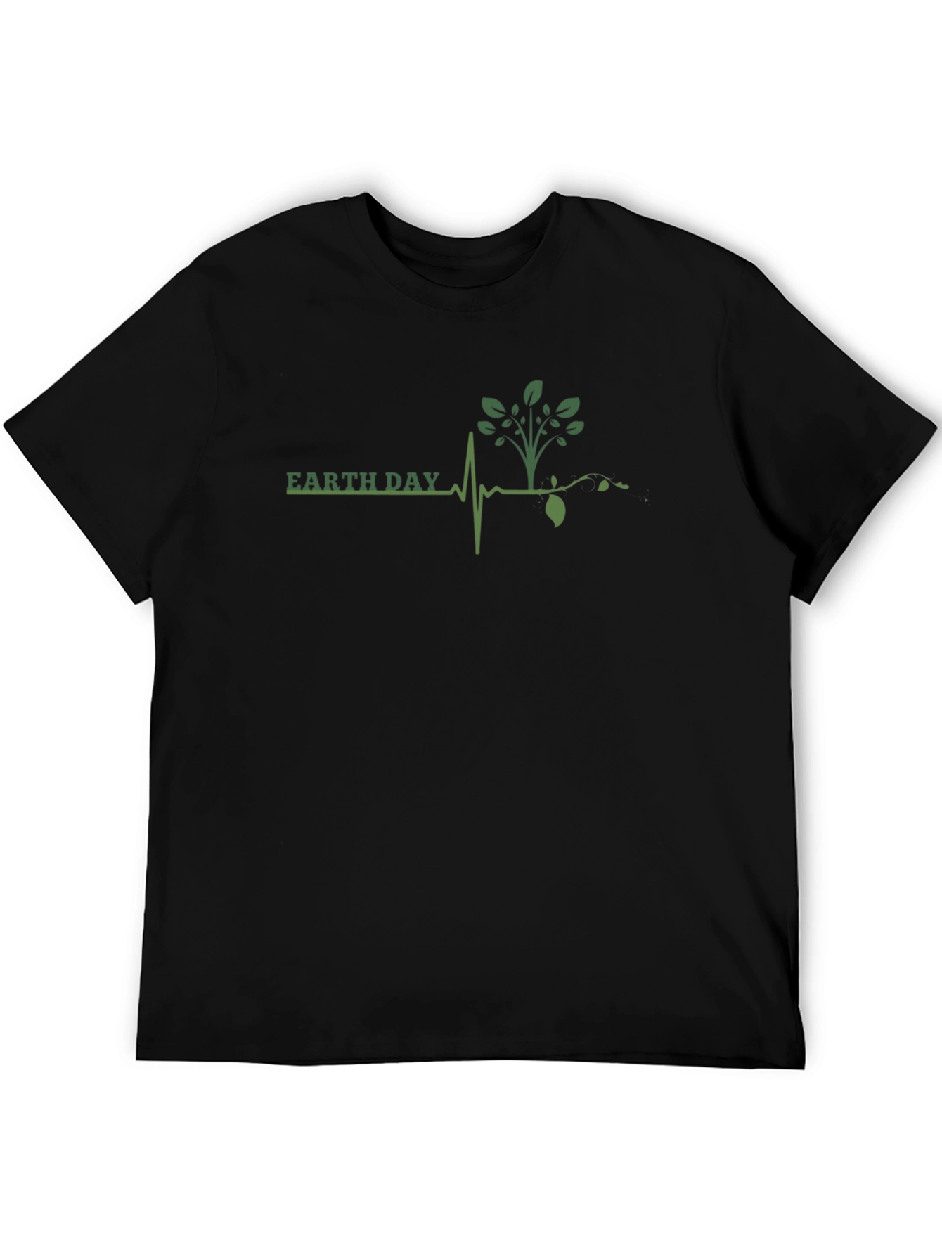 Earth Day Heartbeat Tree Graphic Tee