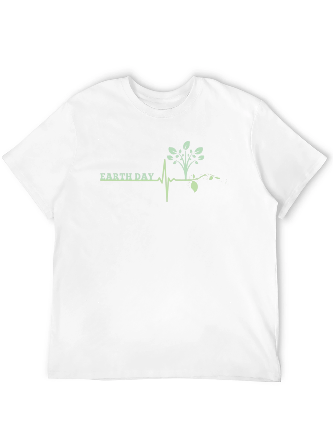 Earth Day Heartbeat Tree Graphic Tee