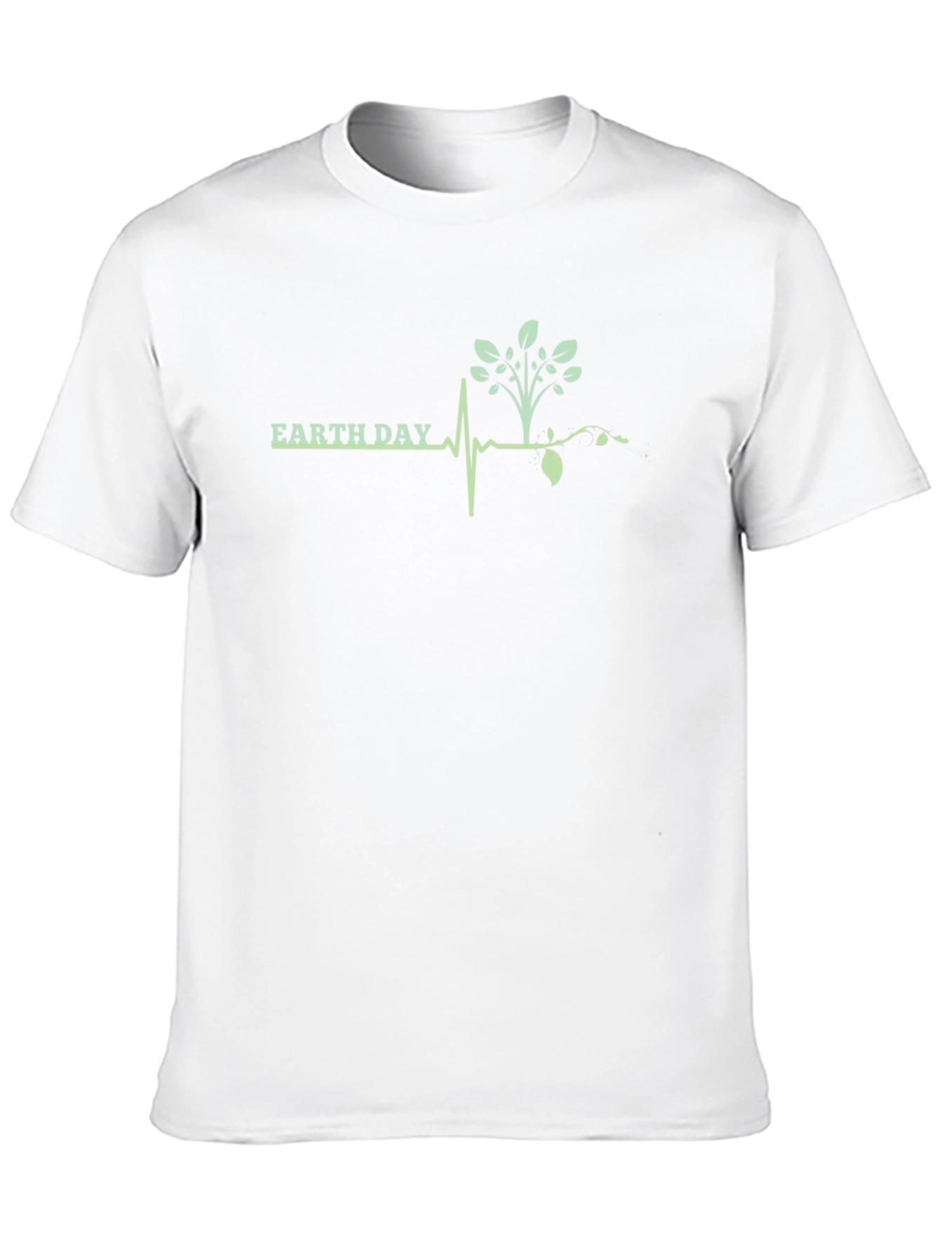 Earth Day Heartbeat Tree Graphic Tee