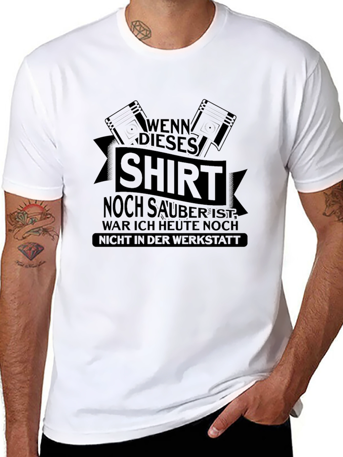 Mechanics Clean Shirt Graphic Tee