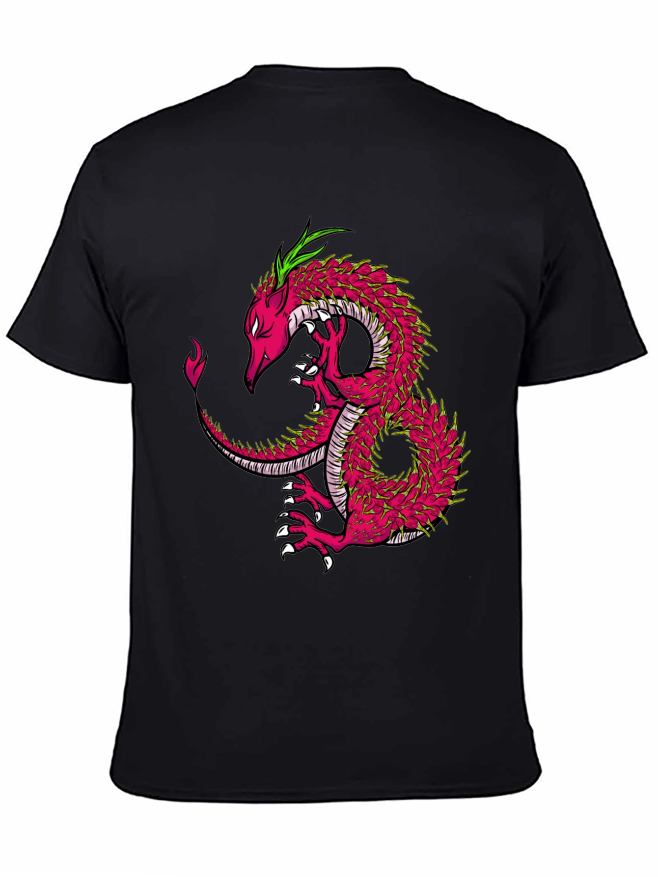 Dragon Graphic Tee - Cool Black T-Shirt