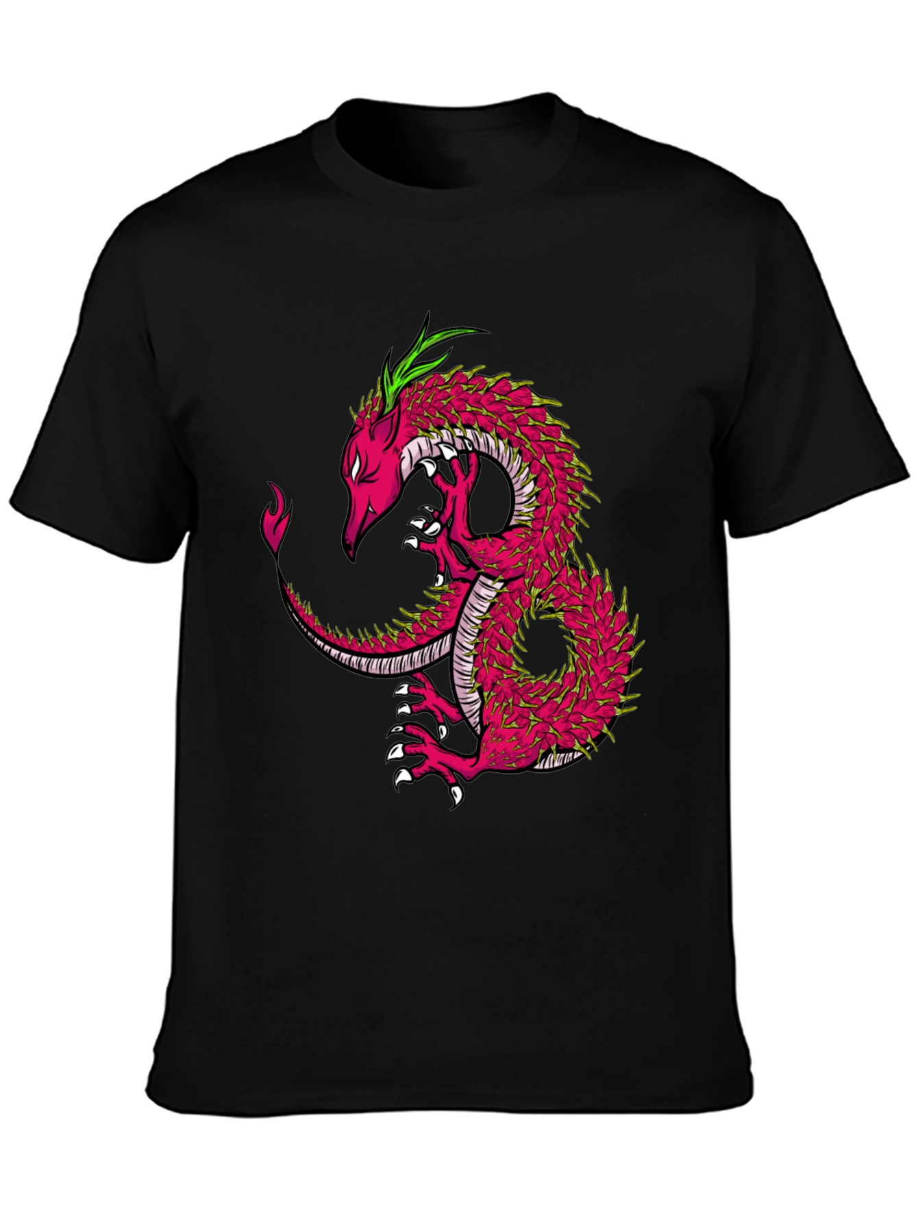 Dragon Graphic Tee - Cool Black T-Shirt