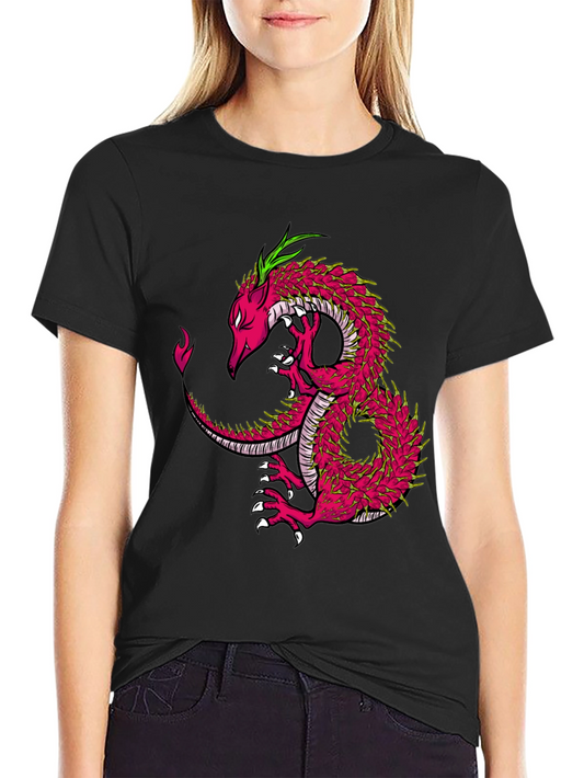 Dragon Graphic Tee - Cool Black T-Shirt
