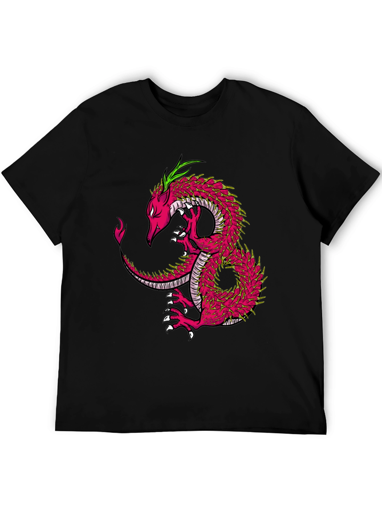 Dragon Graphic Tee - Cool Black T-Shirt