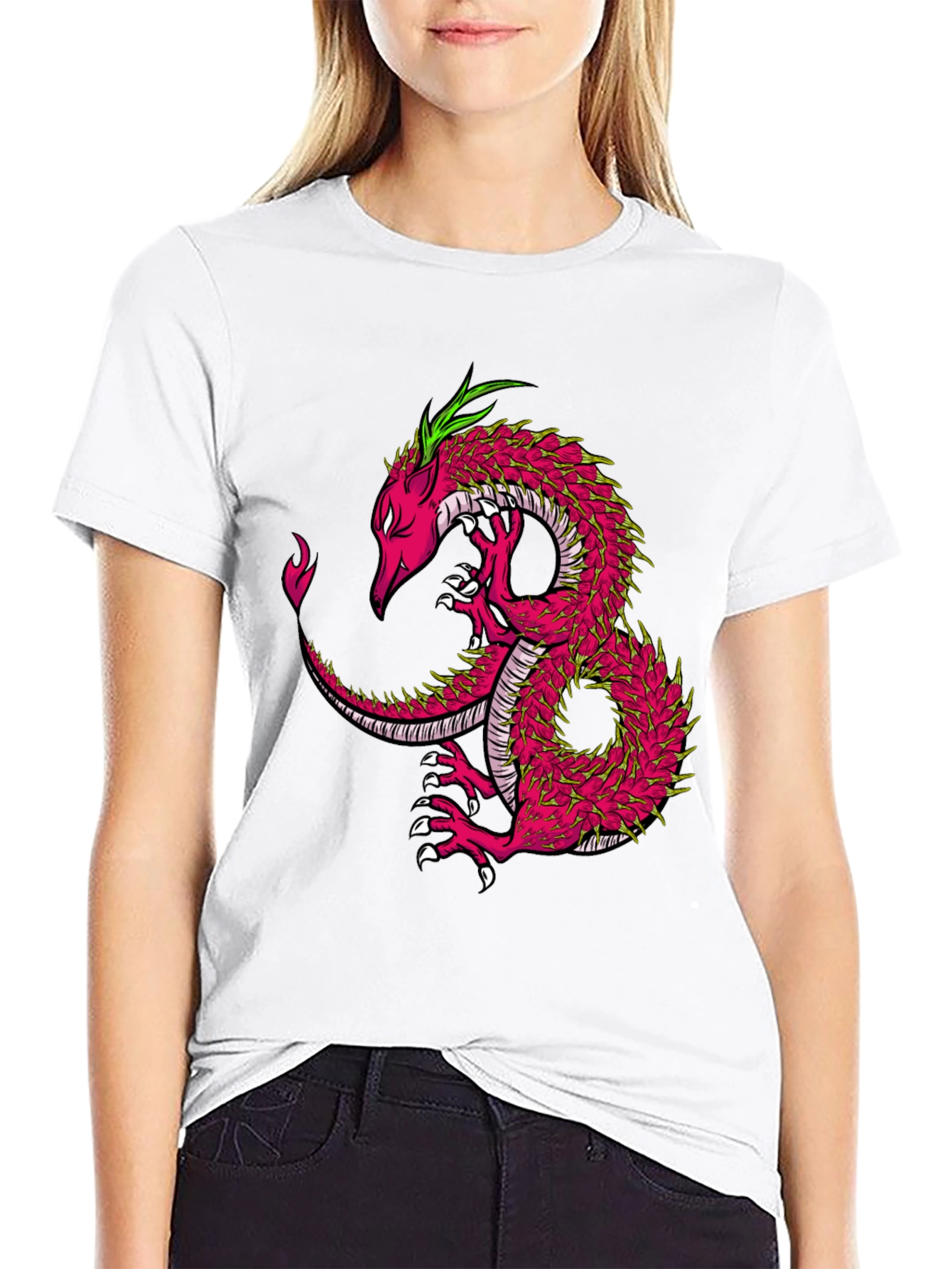 Dragon Graphic Tee - Cool Black T-Shirt
