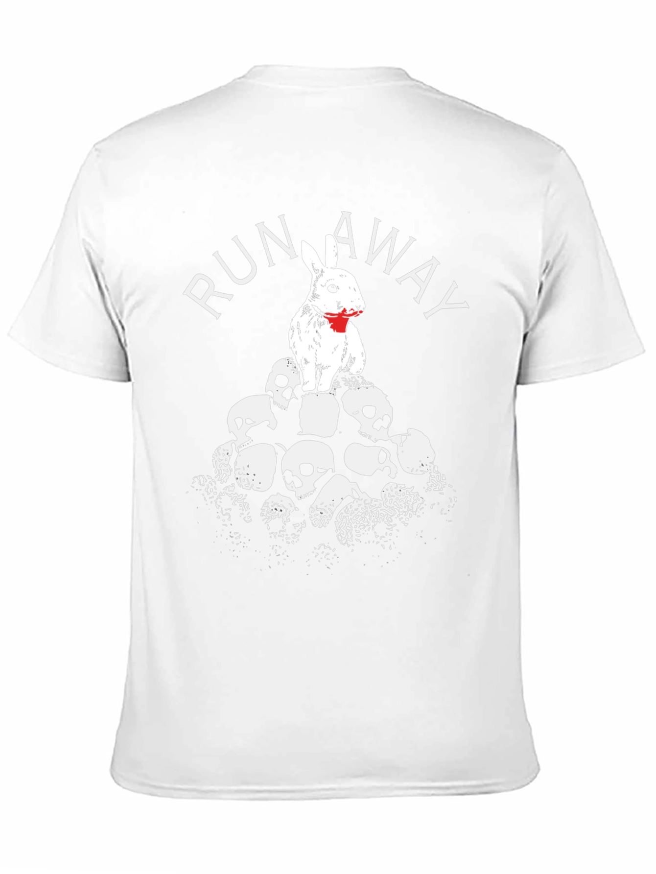 Run Away Rabbit Graphic T-Shirt
